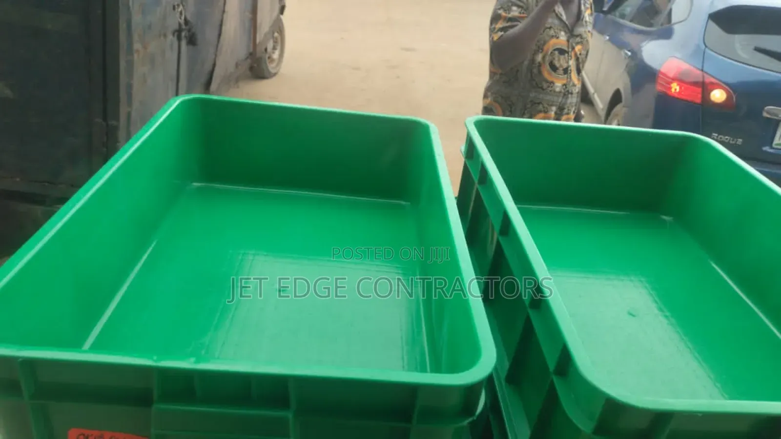 Flat Industrial Crate