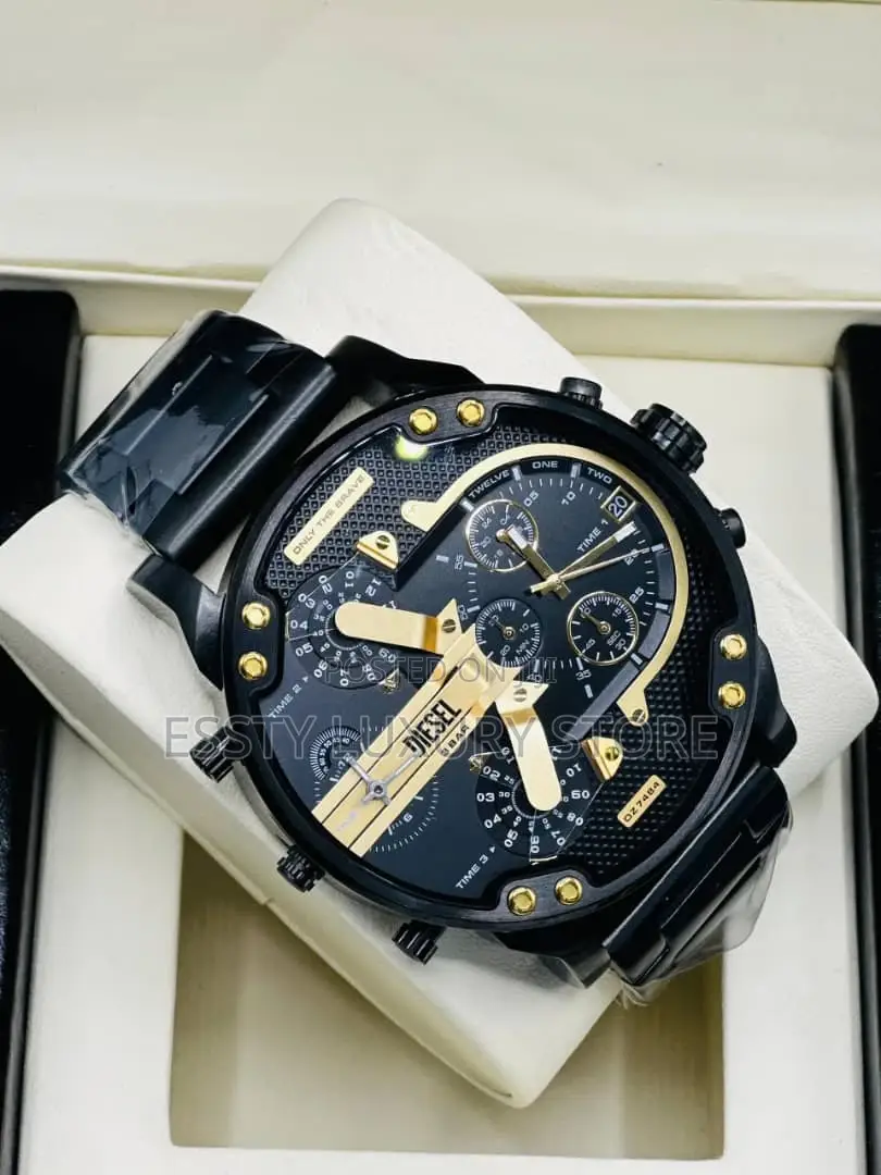Quality Luxury Diesel Chain Wristwatch