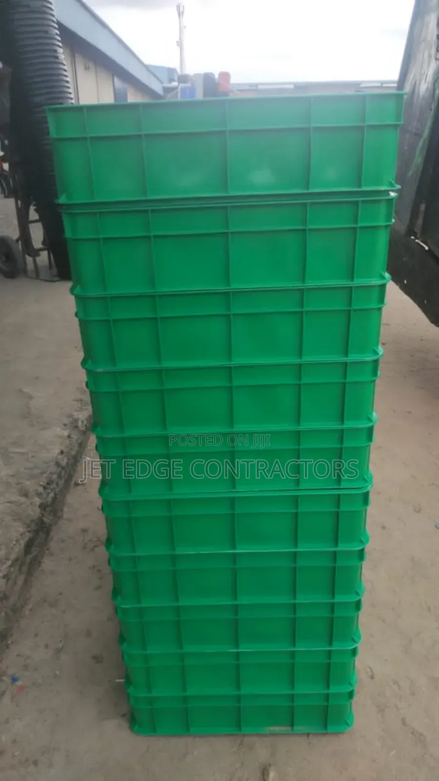 Flat Industrial Crate