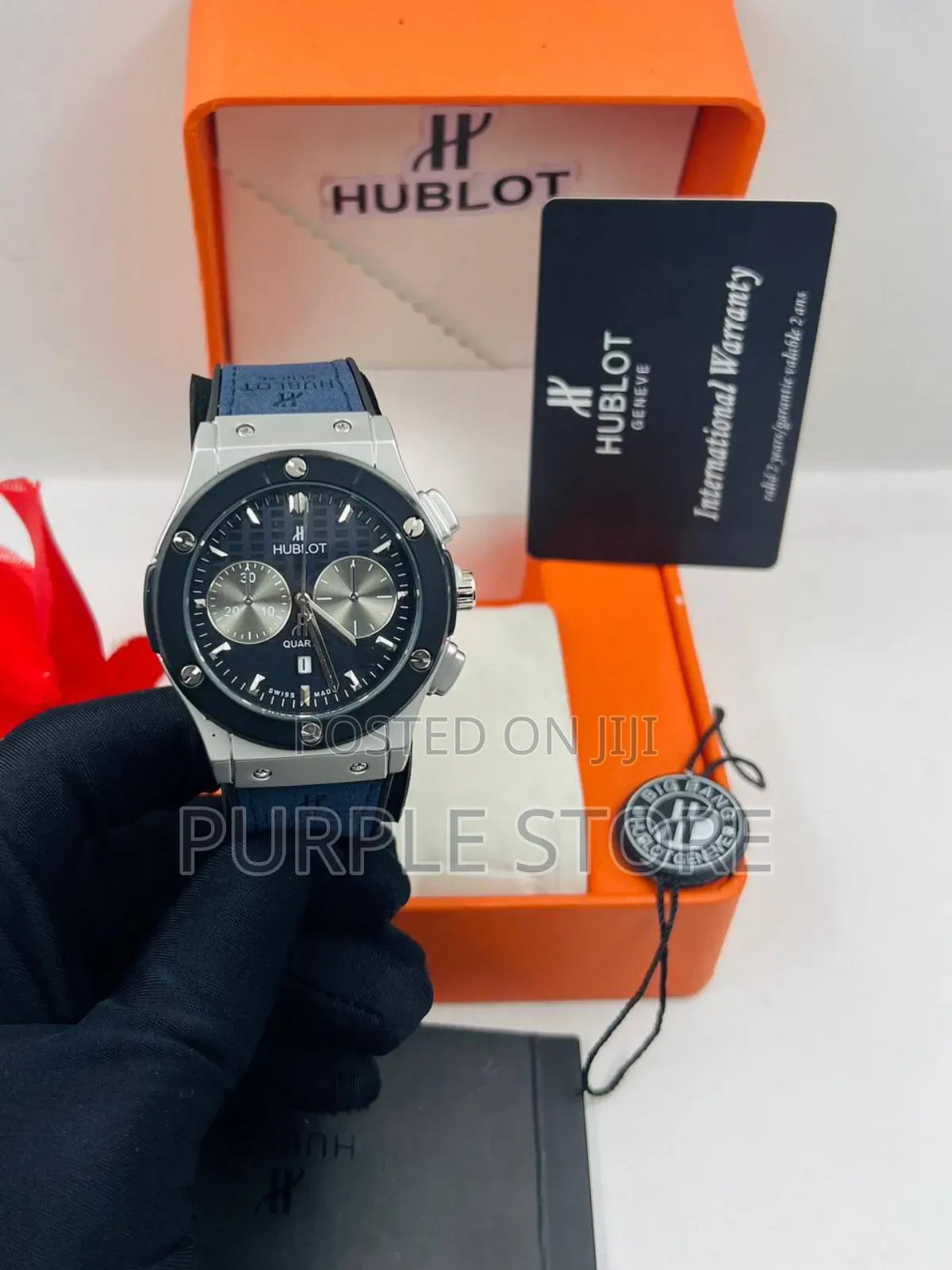 Hublot Leather Watch for Guys New Design