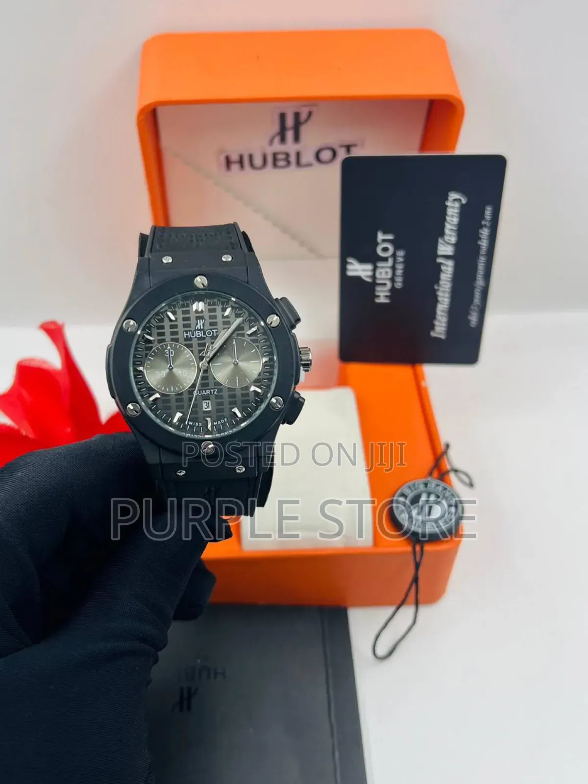Hublot Leather Watch for Guys New Design