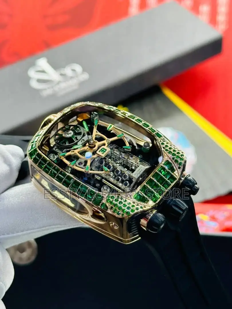 Automatic Jacob Co Bugatti Wristwatch