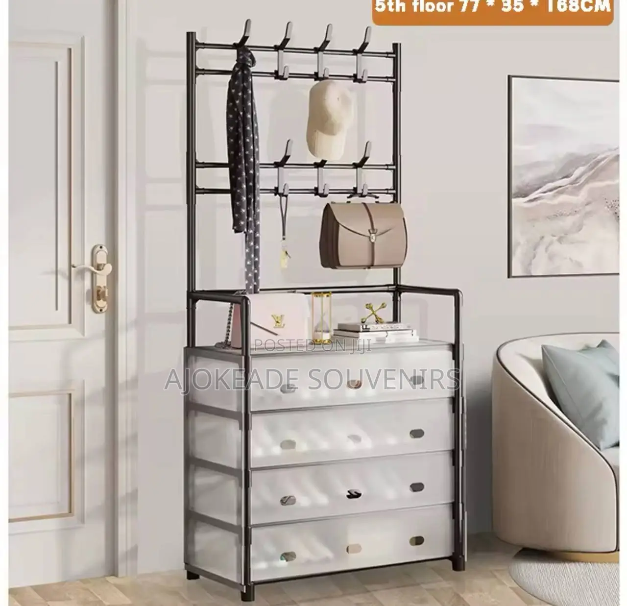 Dustproof Shoe And Hat Hanger