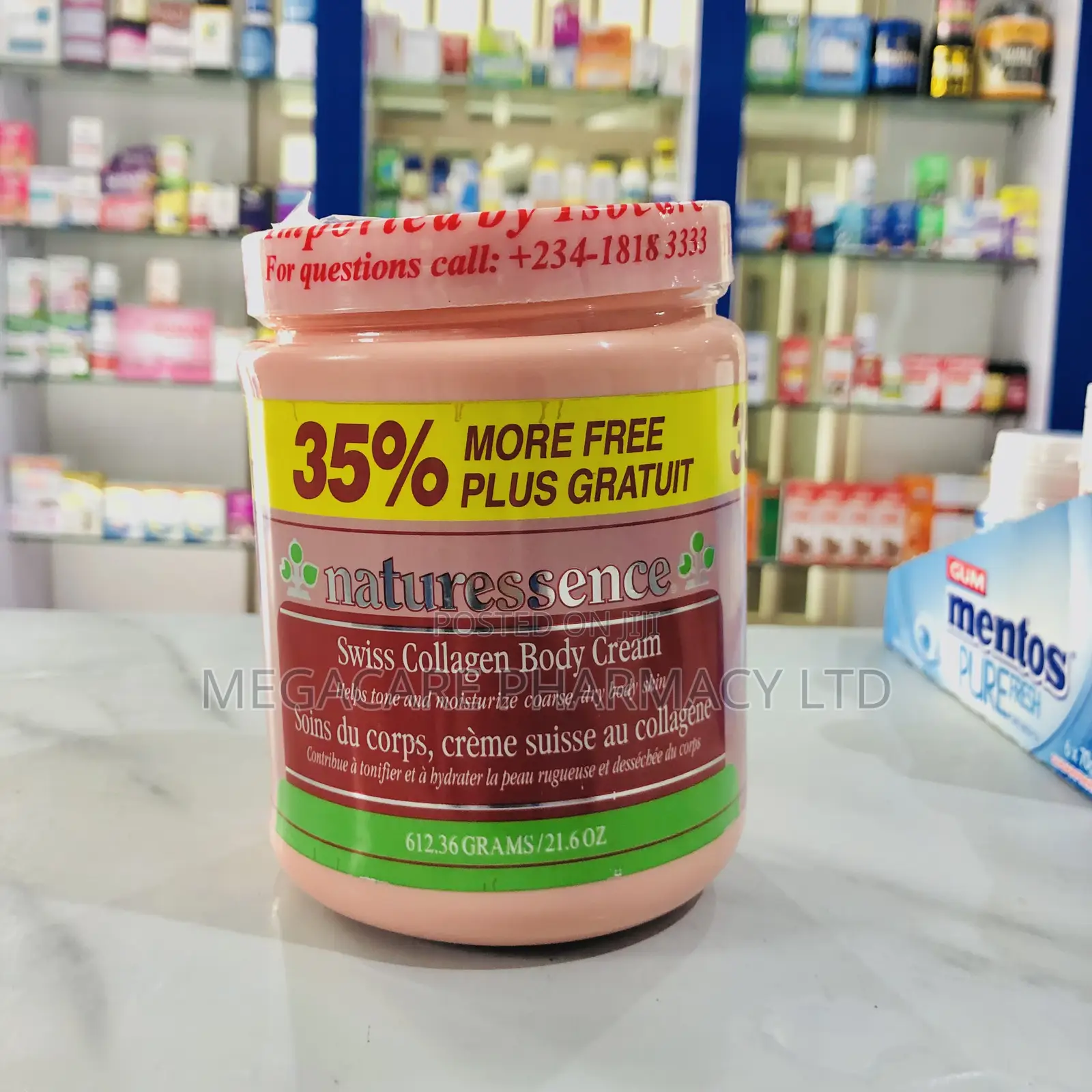 35% Naturessence Swiss Collagen Body Cream
