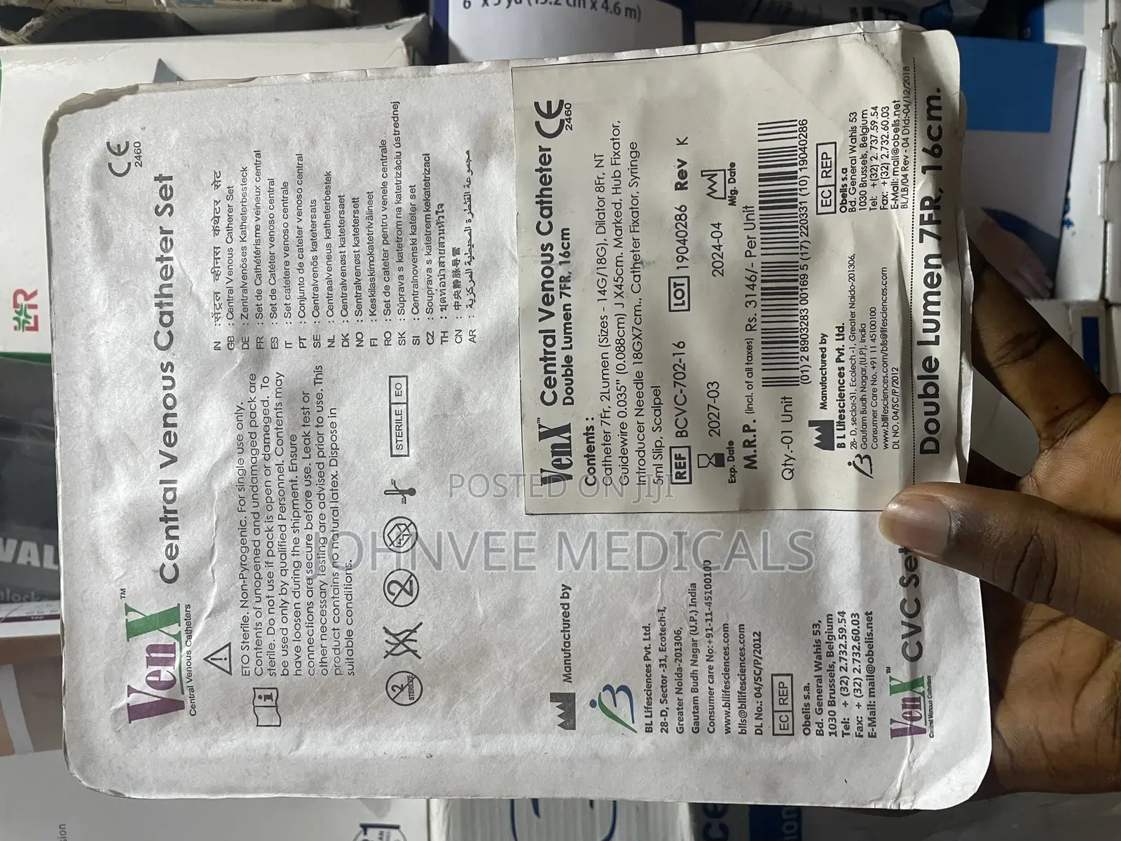 CVC Central Venous Catheter