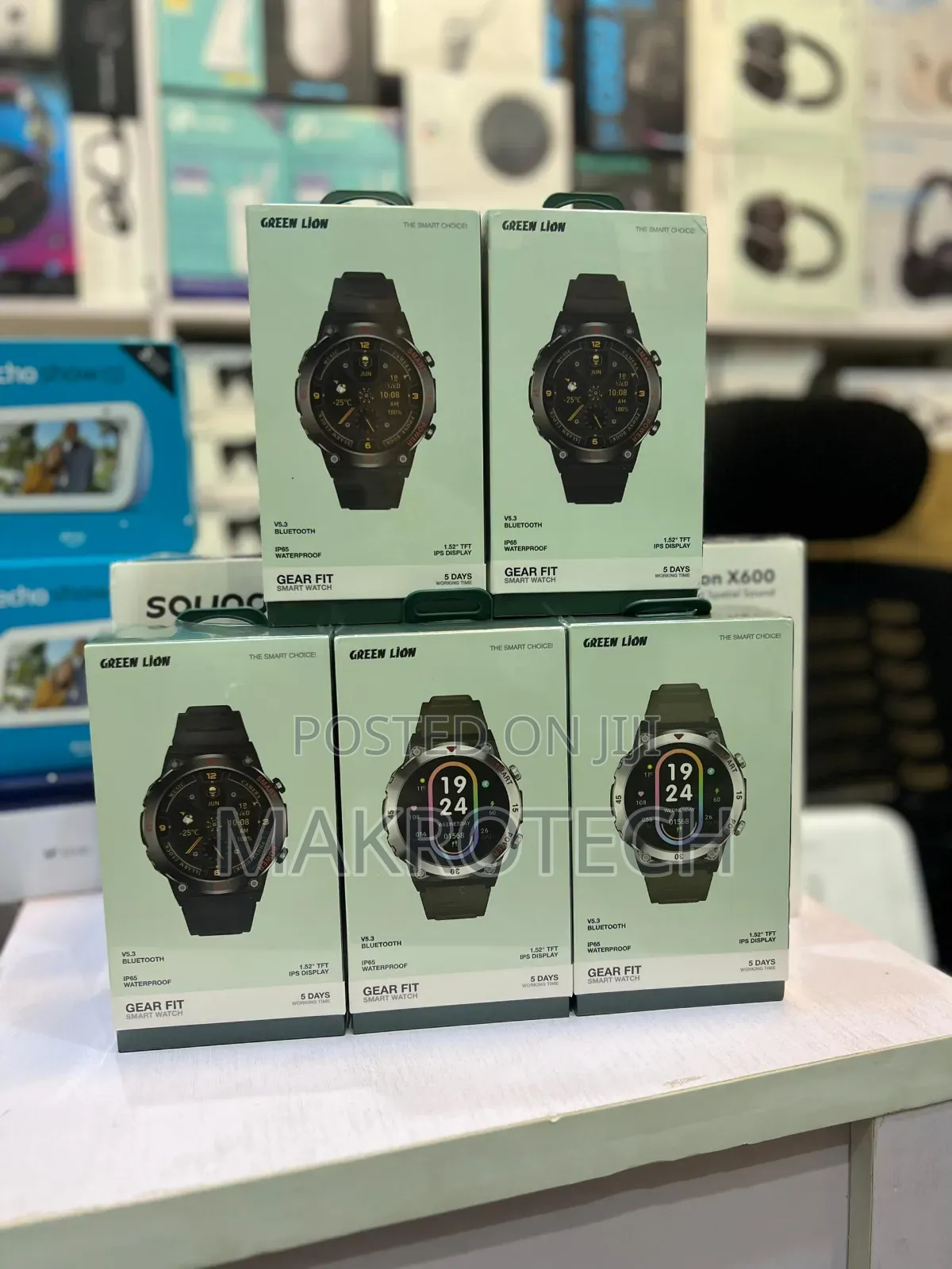 Green Lion Gear Fit Smart Watch