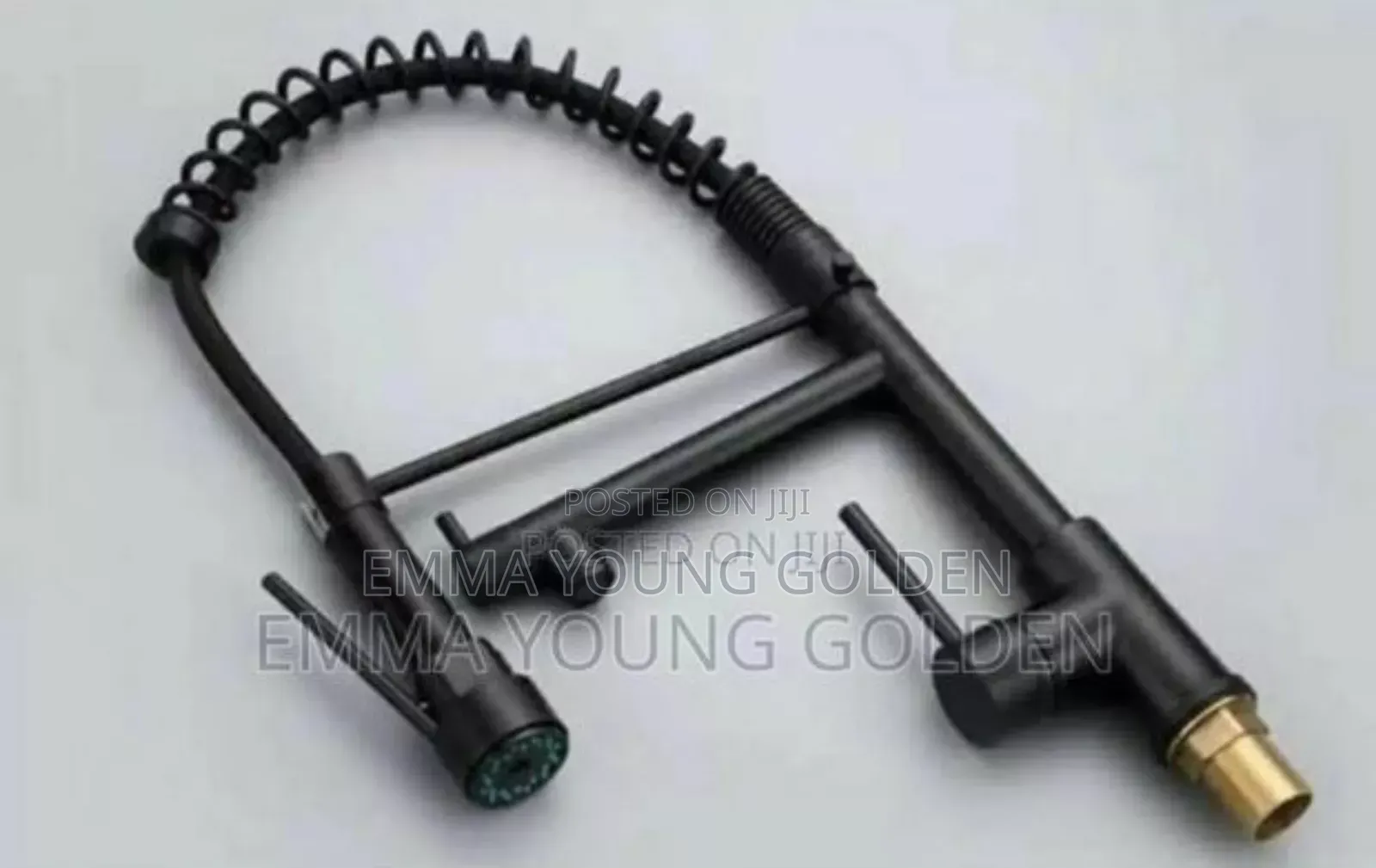 Black Chain Sink Mixer