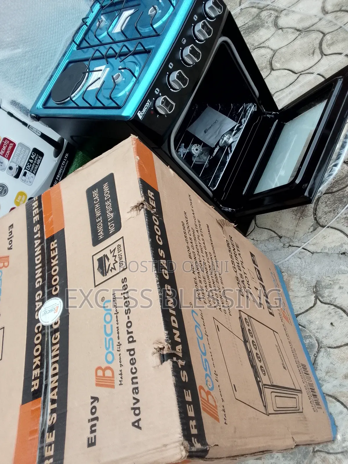 Boscon 50/50 Fee Standing Gas Cooker