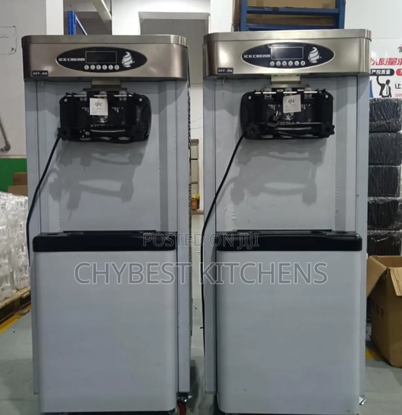 Standing Soft Ice Cream Machine