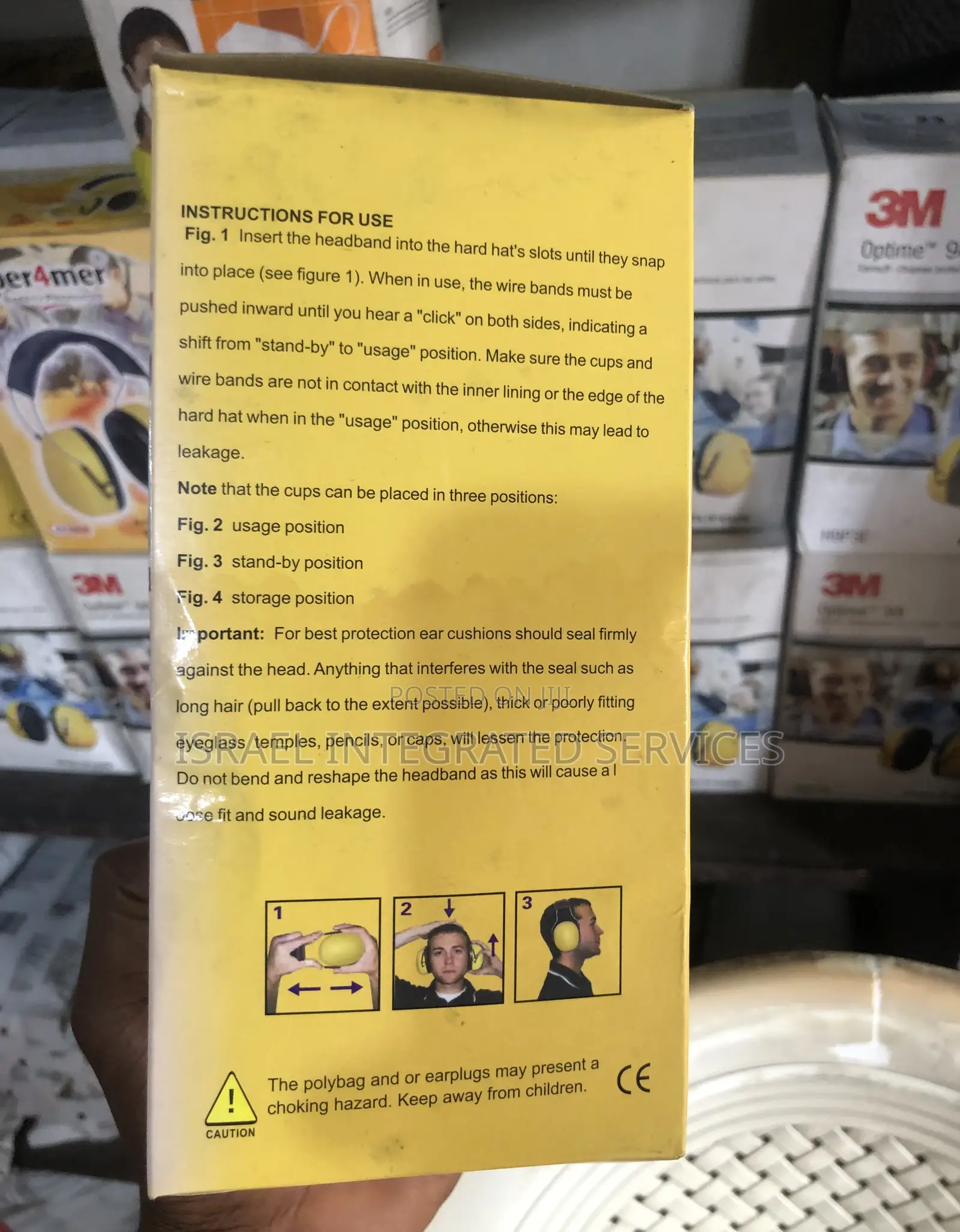 Safety Ear Muff Over Head Per4mer