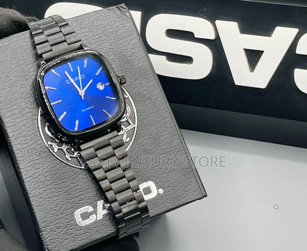 High Quality Luxury Casio Chain Analog Wristwatch