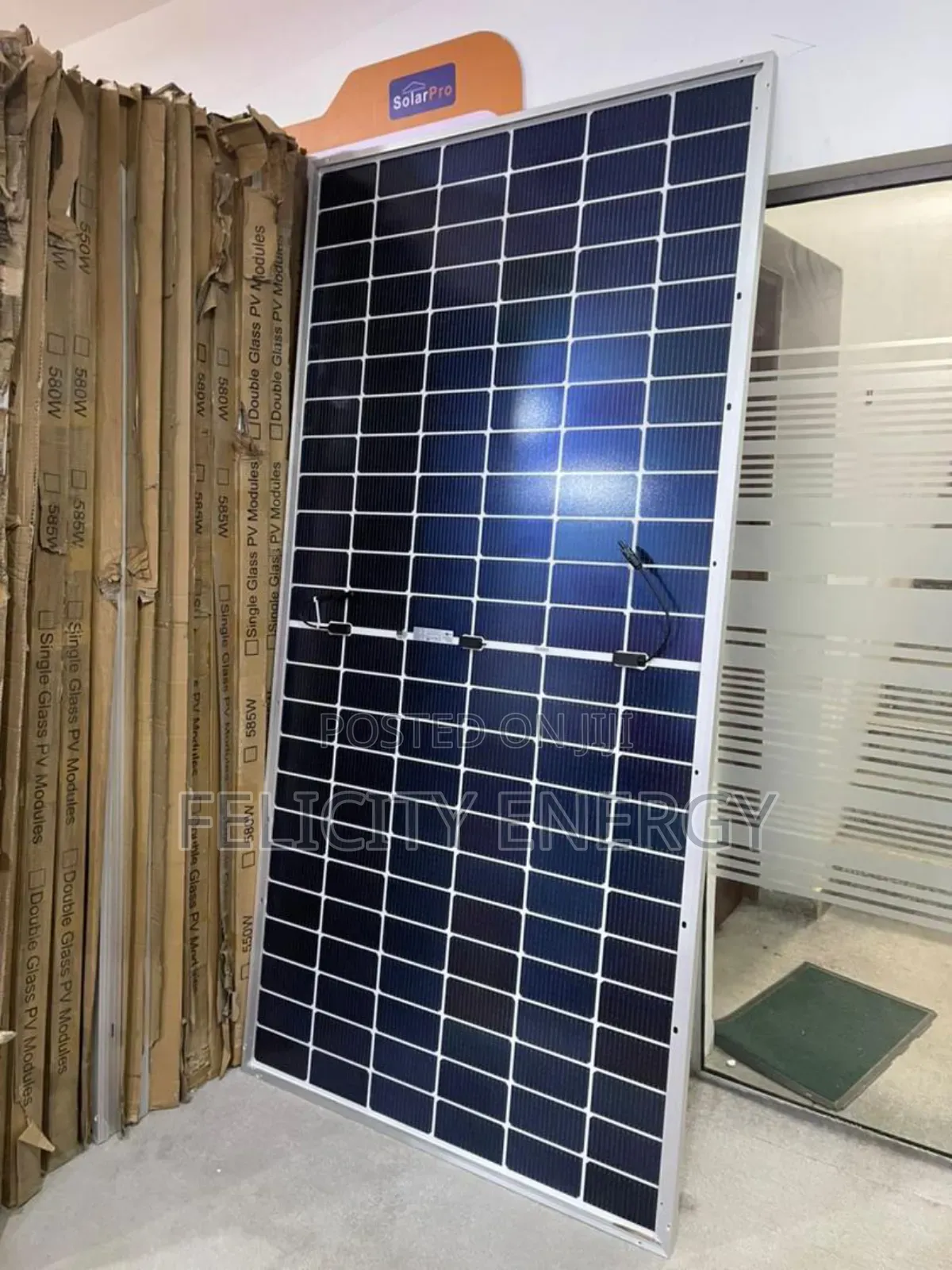Ja Solar 650watt Bifacial Solar 144 Cell Halfcut (Brand New )