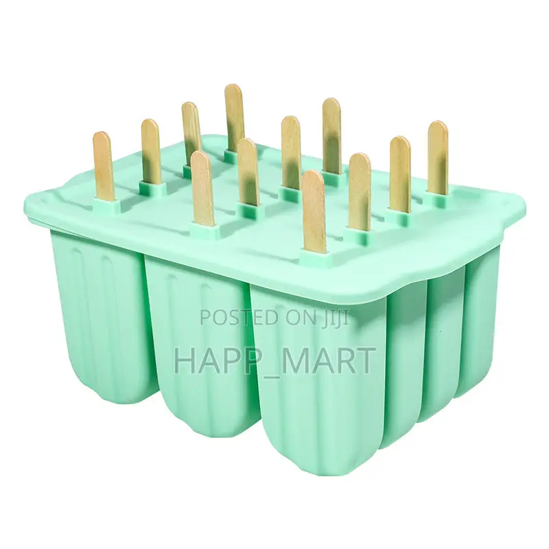 12-Slot Popsicle Mold Set