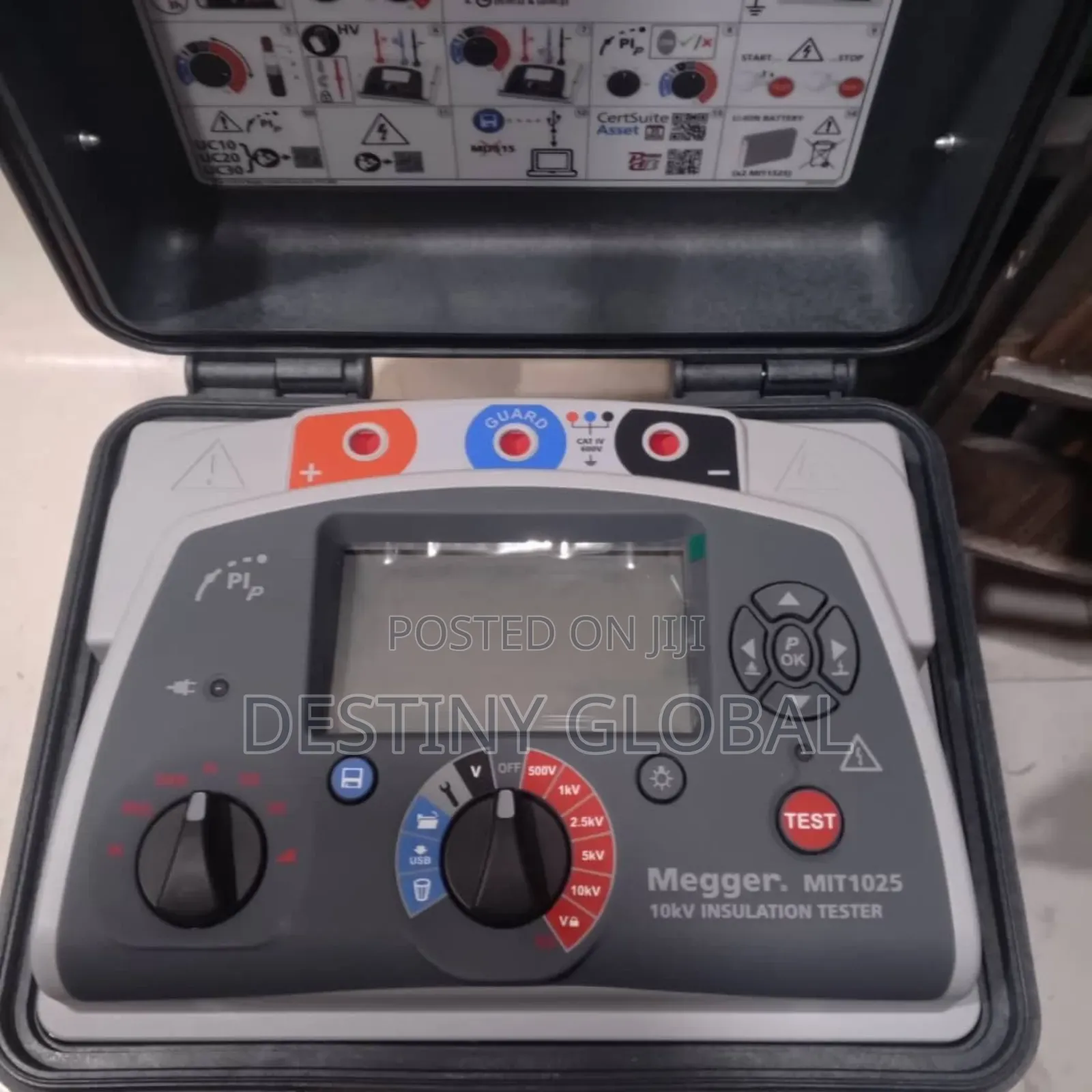 High Quality Megger Mit1025 10kv Insulation Resistance Tester.