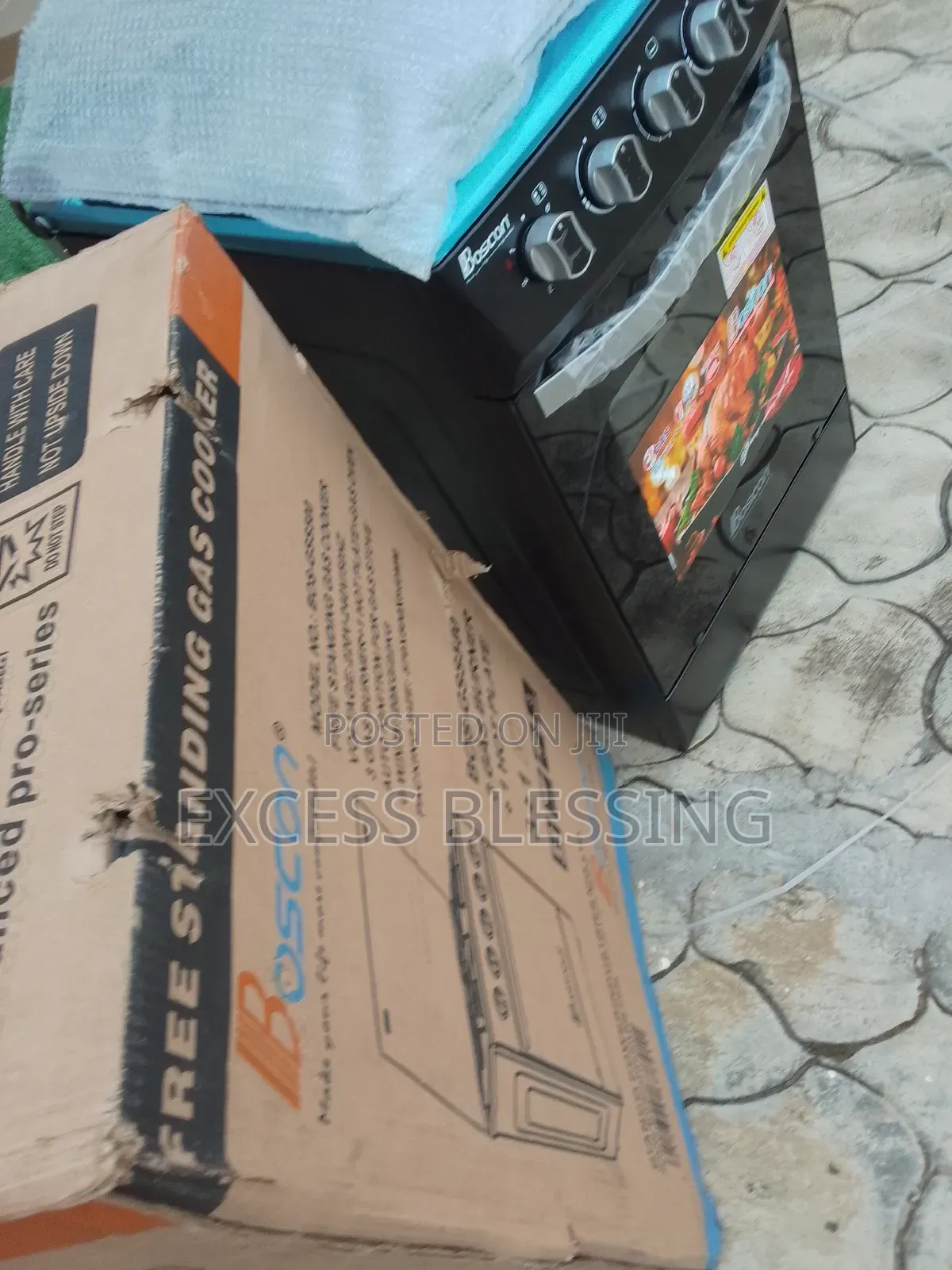 Original Boscon 50 50 Standing Gas Cooker