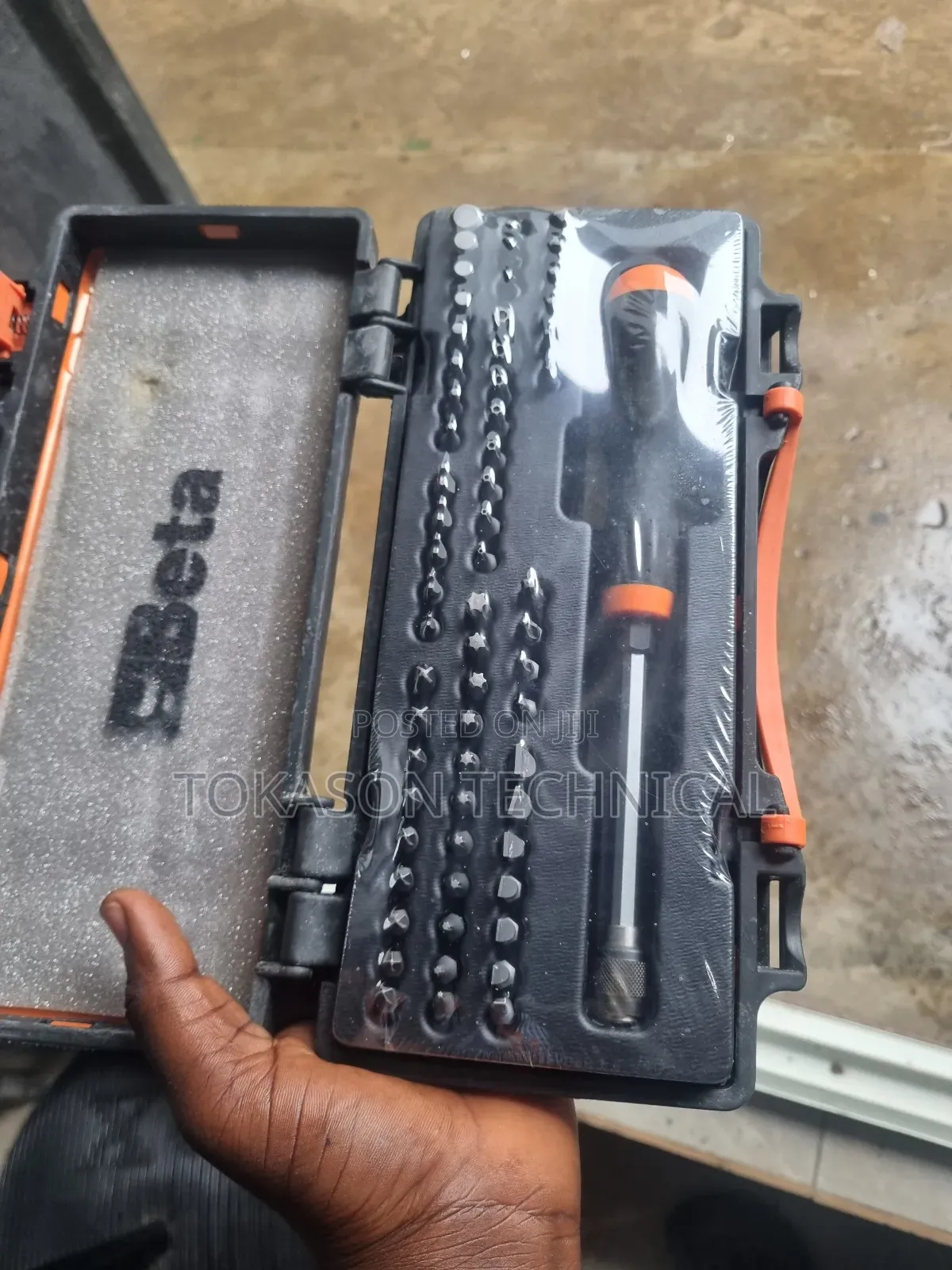 Beta Screwdriver Set With Ratchet Handle
