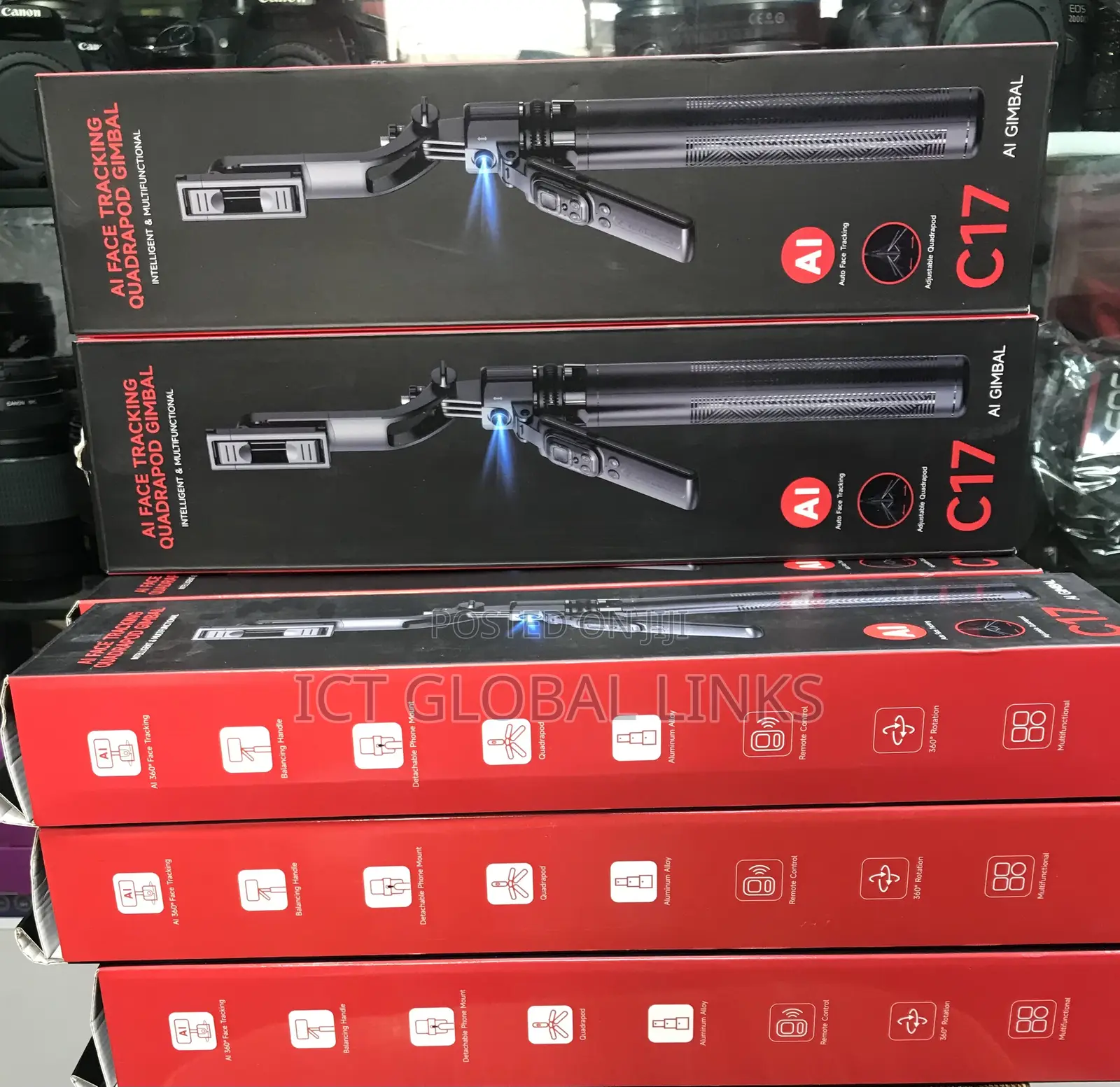 C17 Ai Selfie Stick Tripod Stand