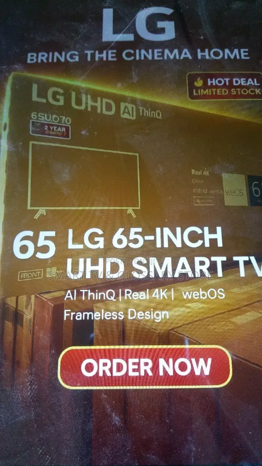 65 Inches With Building Streaming Services