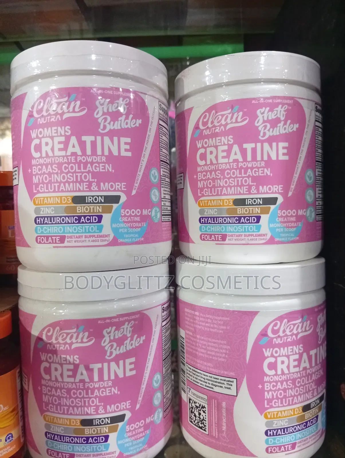Clean Nutra Women's Creatine Monohydrate Powder