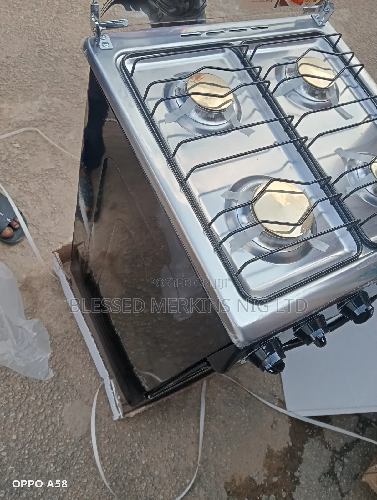 Nexus Gas Cooker 4 Burners All Gas
