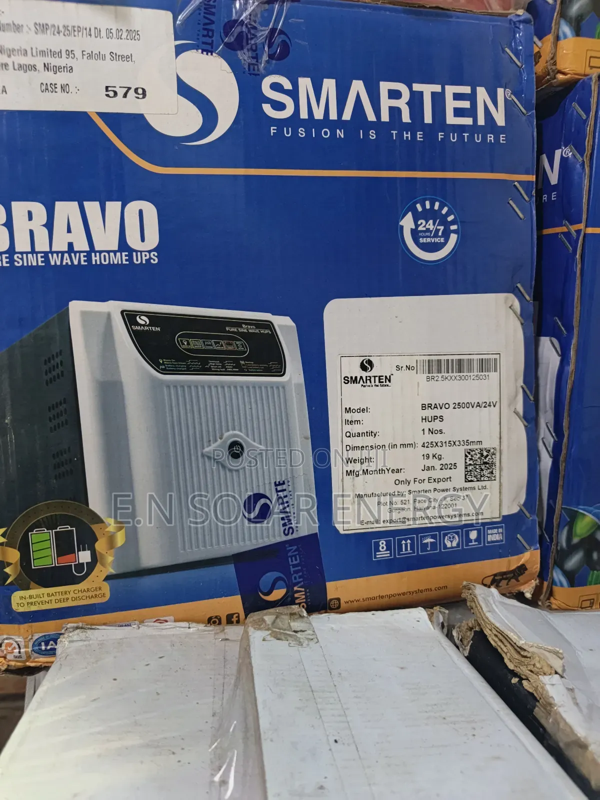 2.5kva/24v Solar Smarten Inverter Available Now at Affordable Prices
