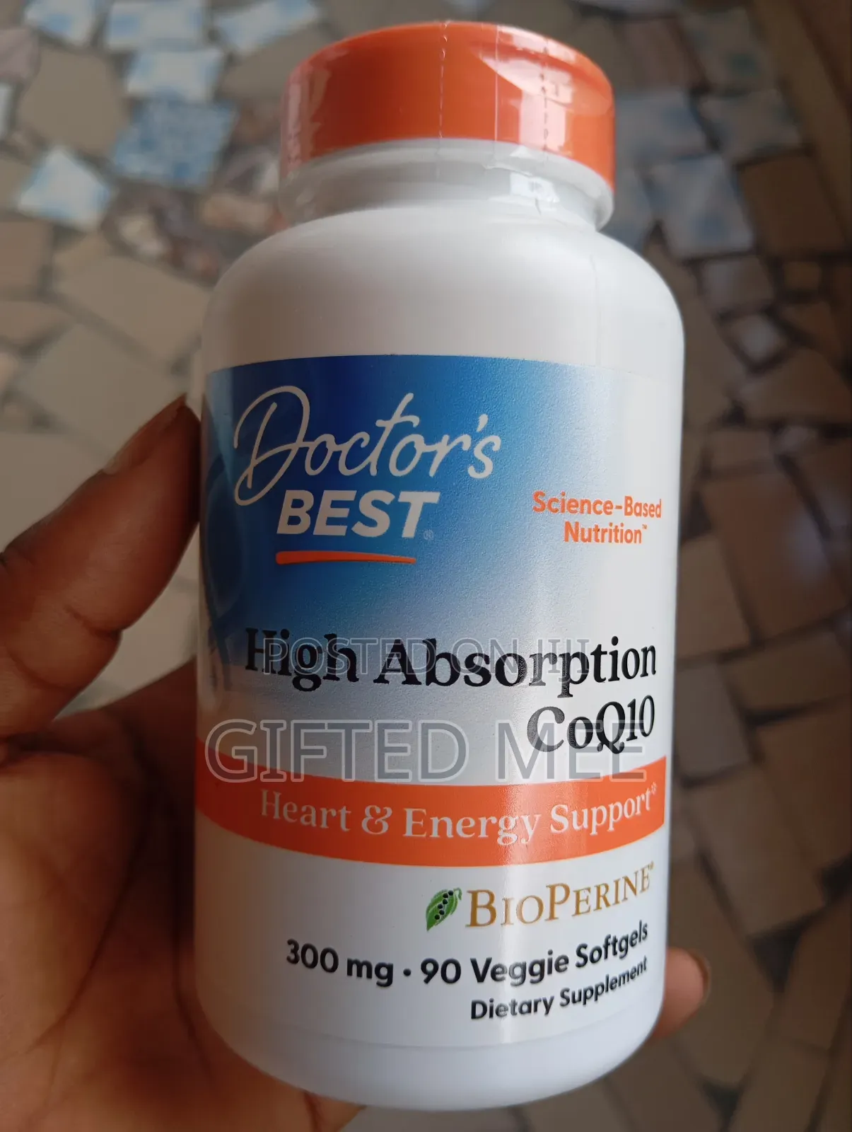 Doctor's Best High Absorption Coq10 With Bioperine,300mg X 90 Softgels