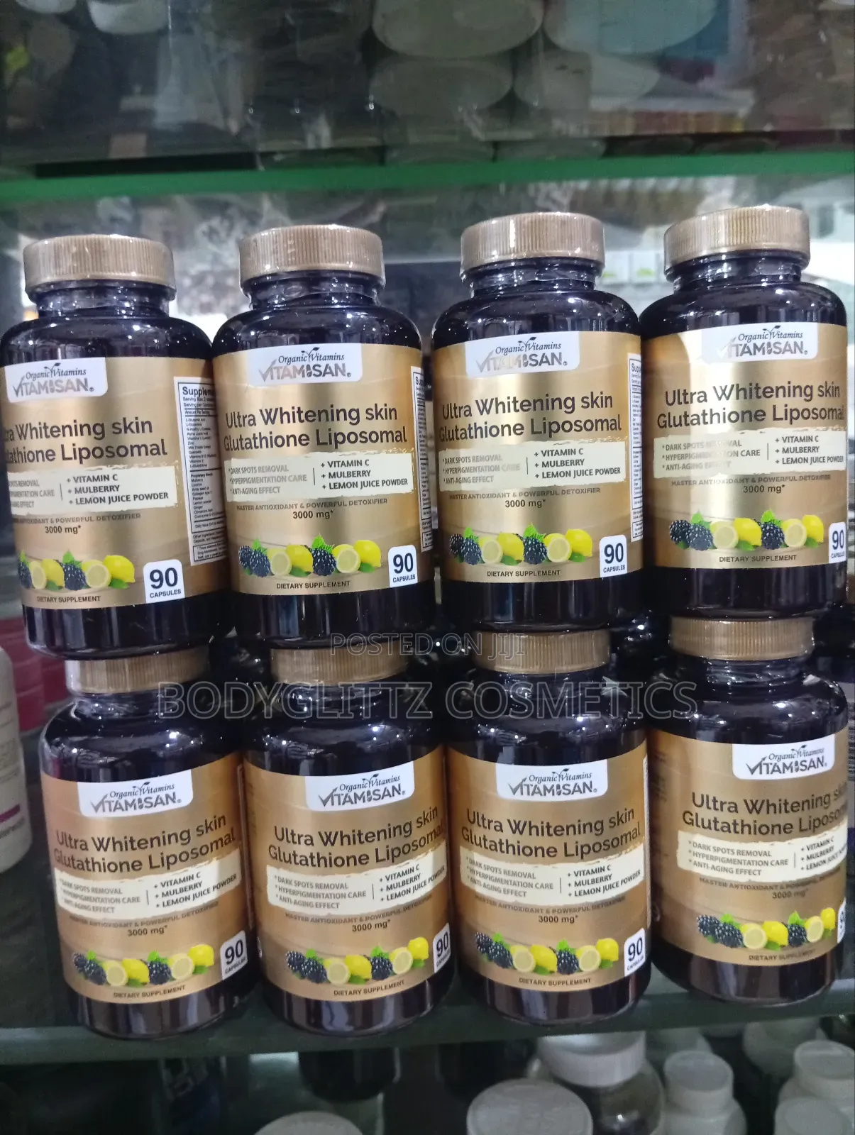 Ultra Whitening Skin Glutathione Liposomal 90 Capsules
