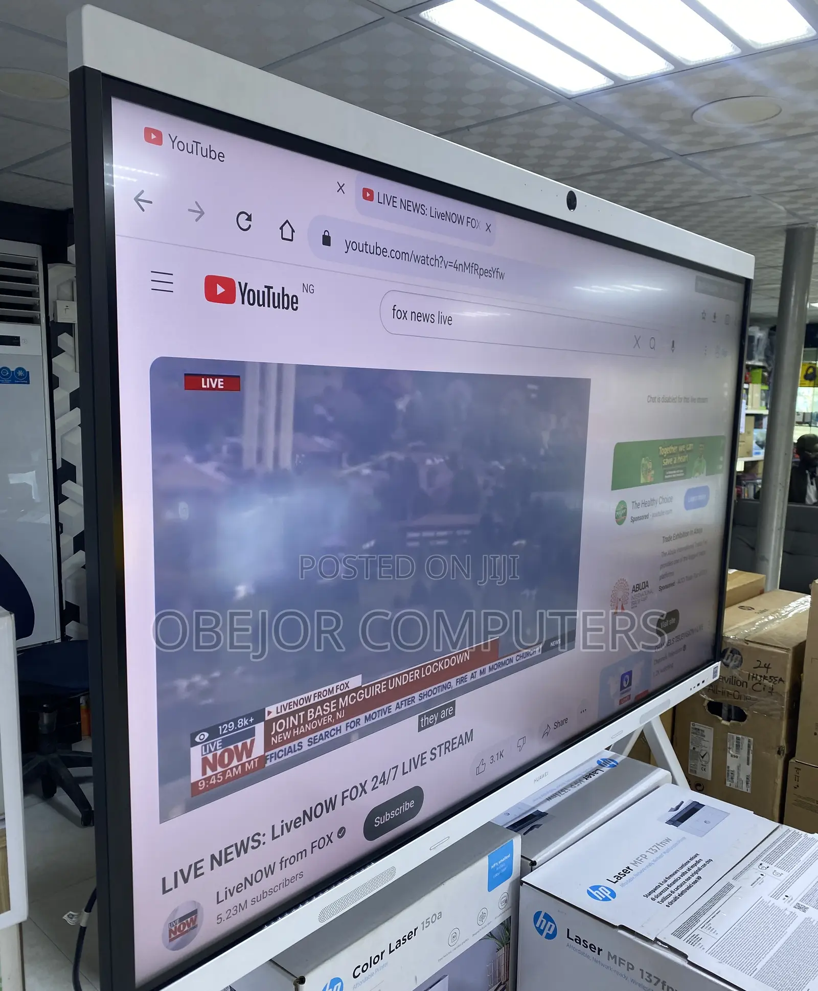 Huawei Ideahub S2 Ihs2-65sa 65′′ Interactive Display