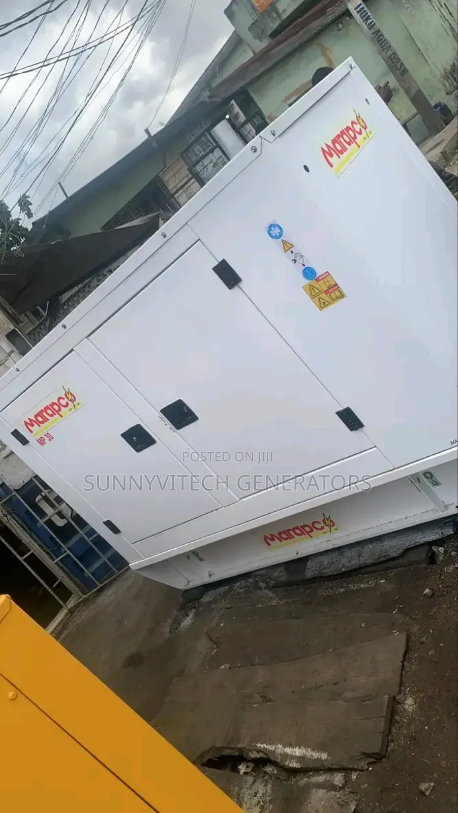 30kva Marapco Perkins Generator Super Silence Almost
