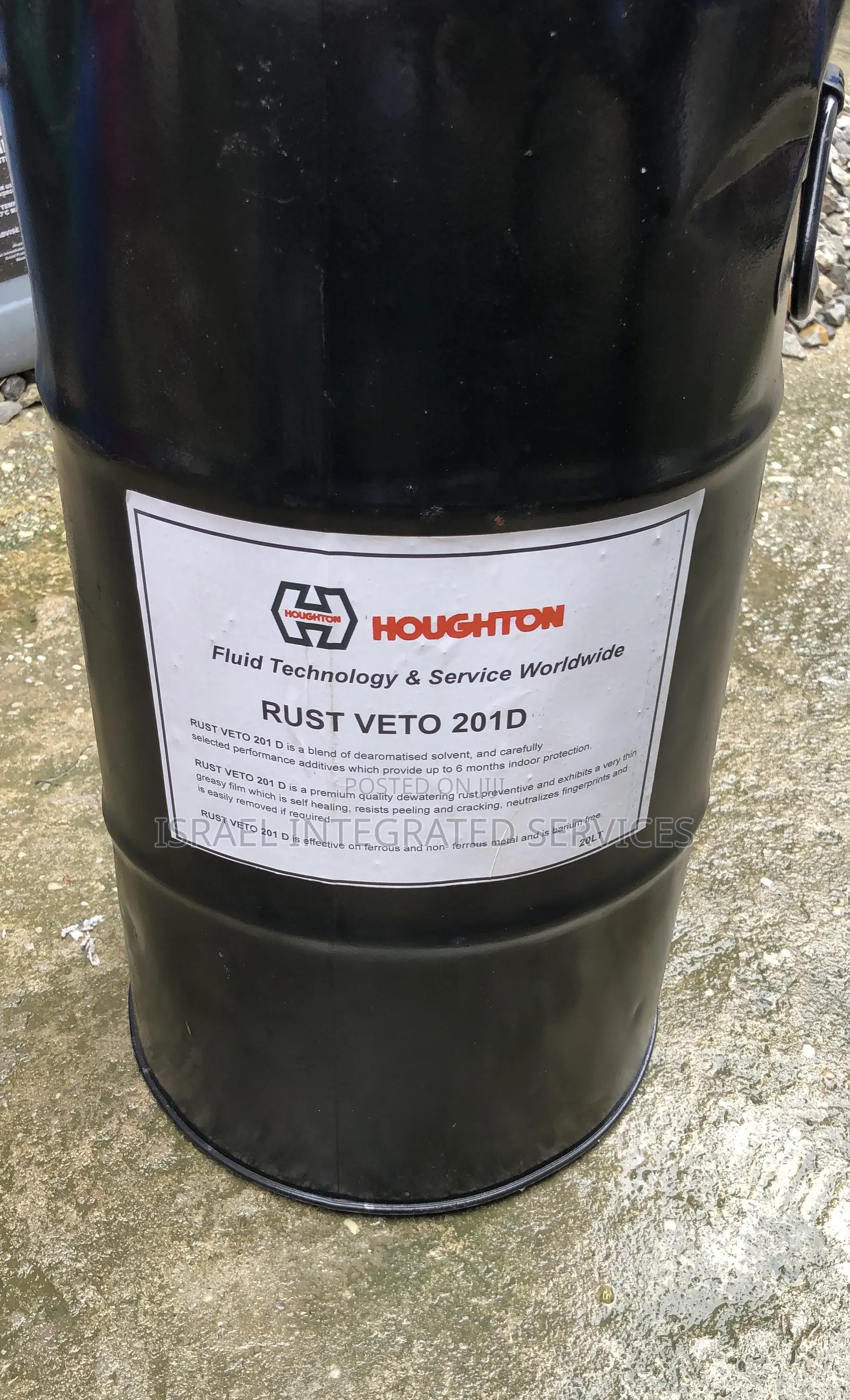 Rust Veto 201d Drum by 25 Liters
