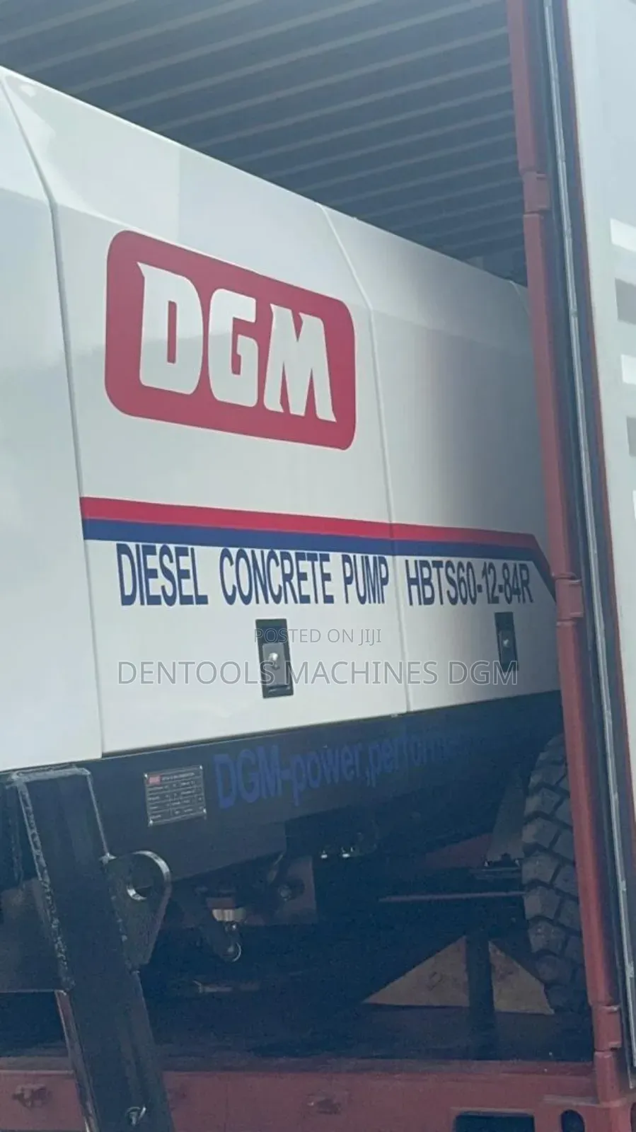 Mobile Concrete Pump DGM 60m3