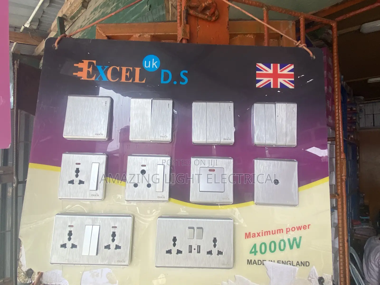 Luxurious Socket and Switches