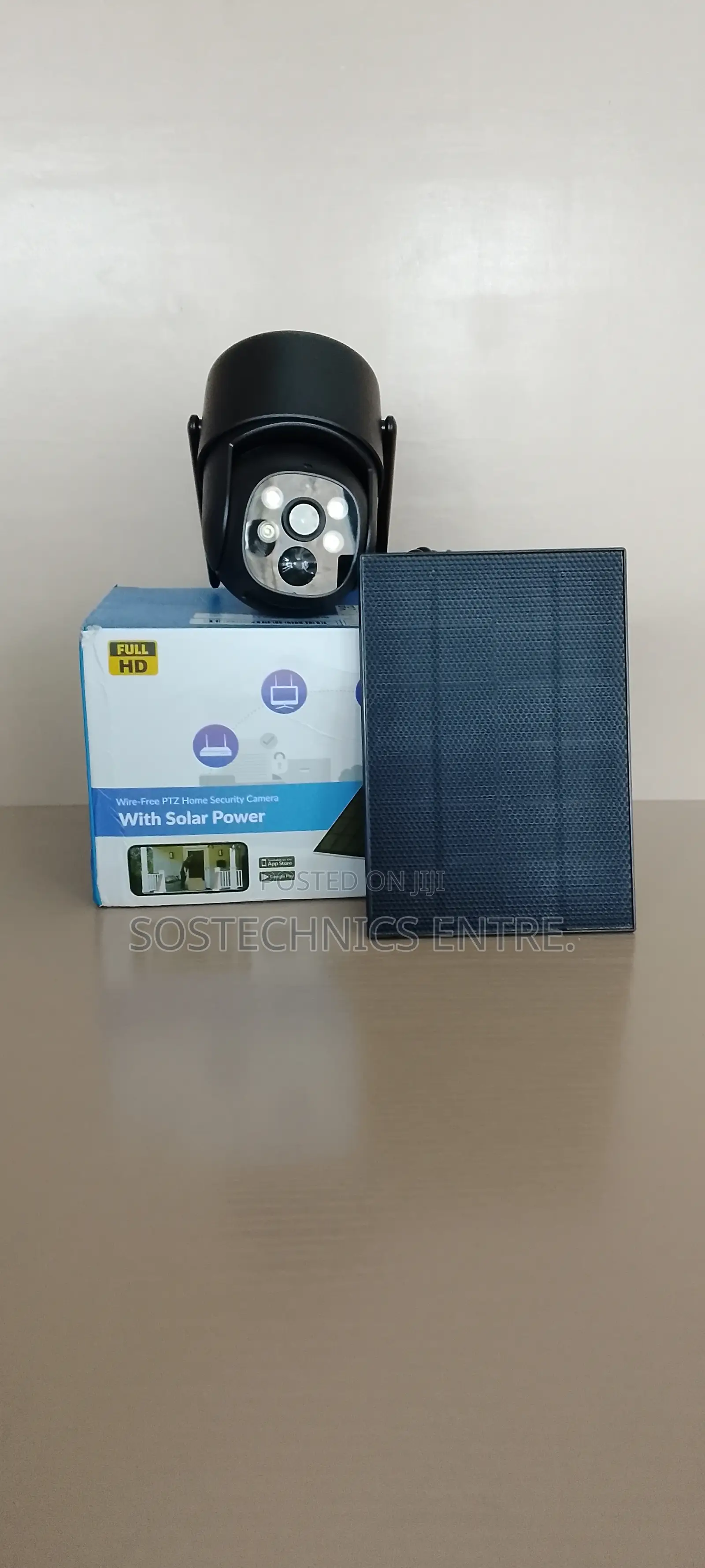 Solar Camera Outdoor _ Ai Detector,360 Ptz, Night Vision