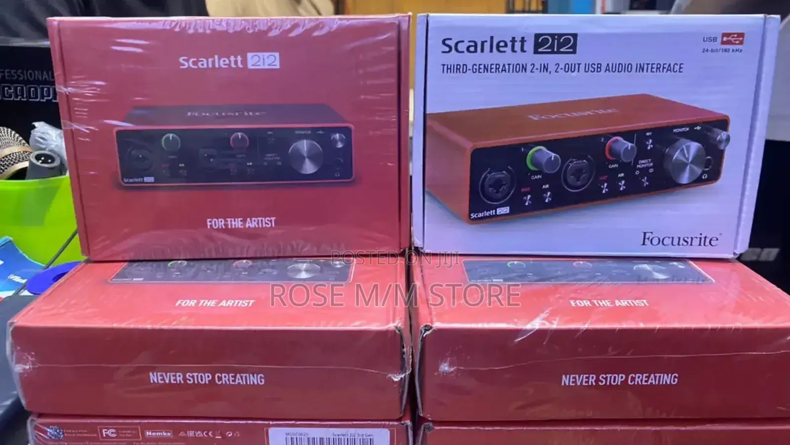Focusrite 2i2 Sound Card 3rd Generation