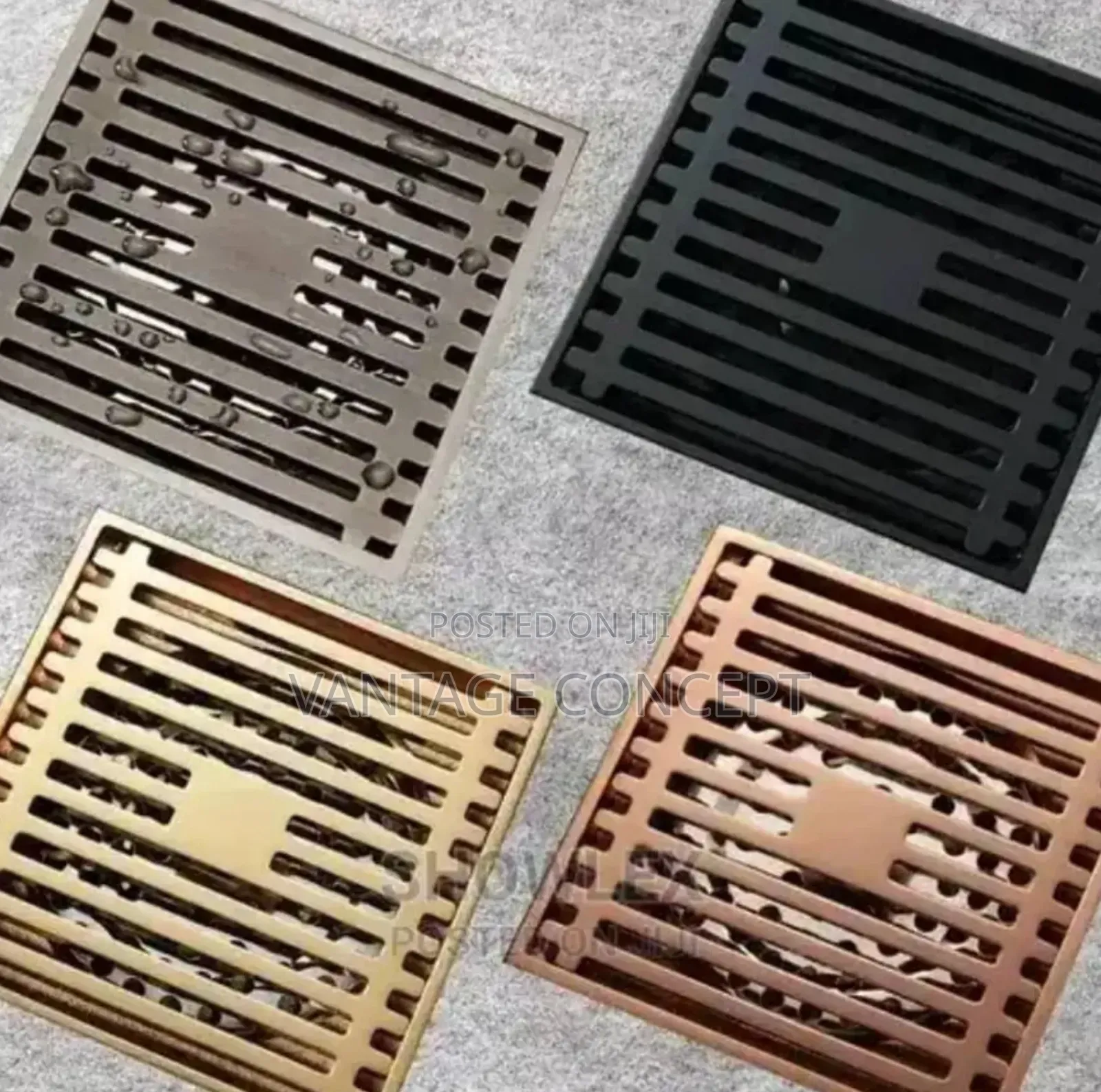 10*10cm Bathroom Floor Drain Available in Colours