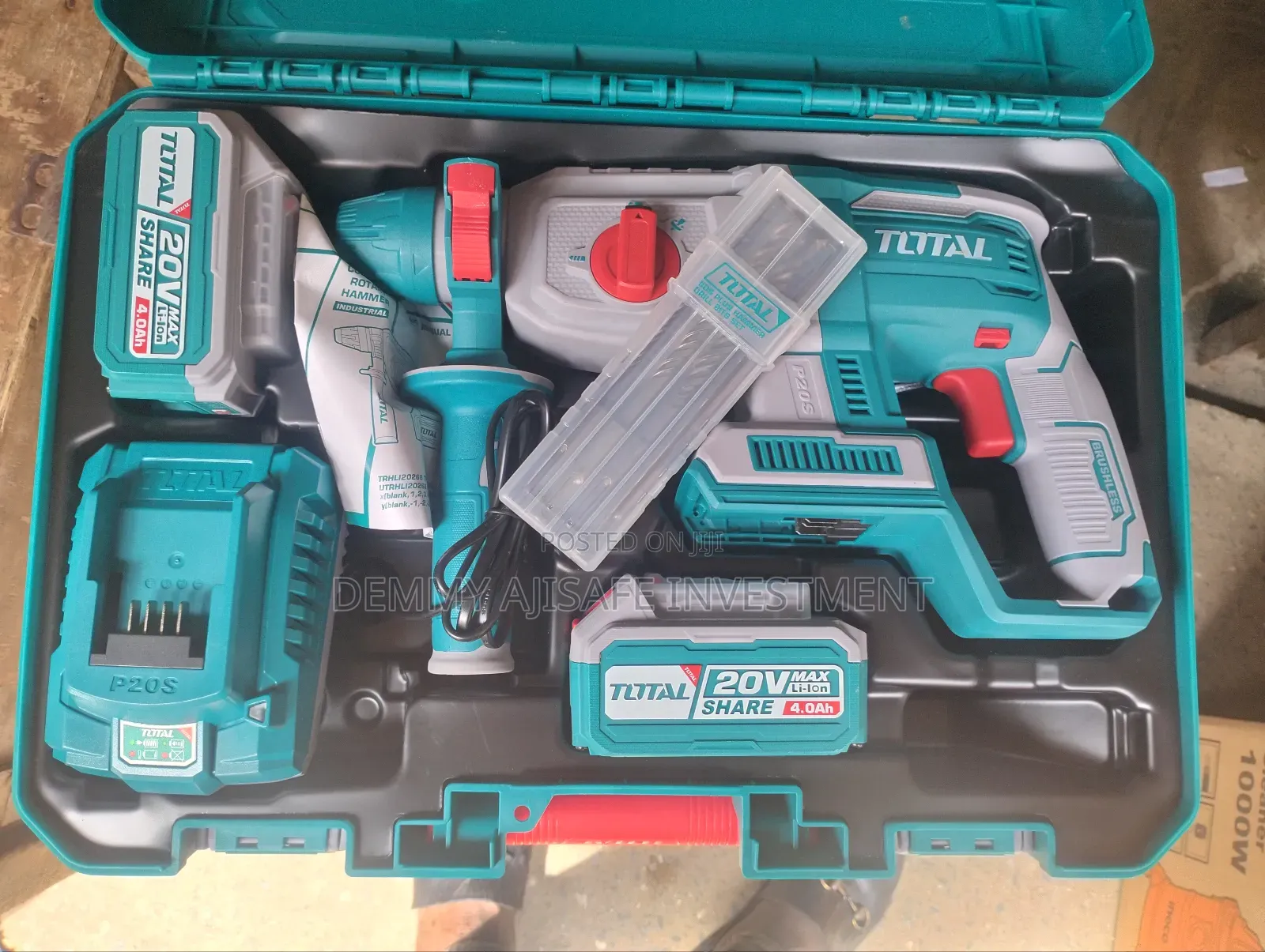 Cordless Brushless Rotary Hammer