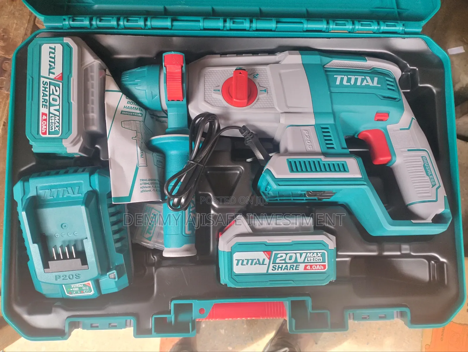 Cordless Brushless Rotary Hammer