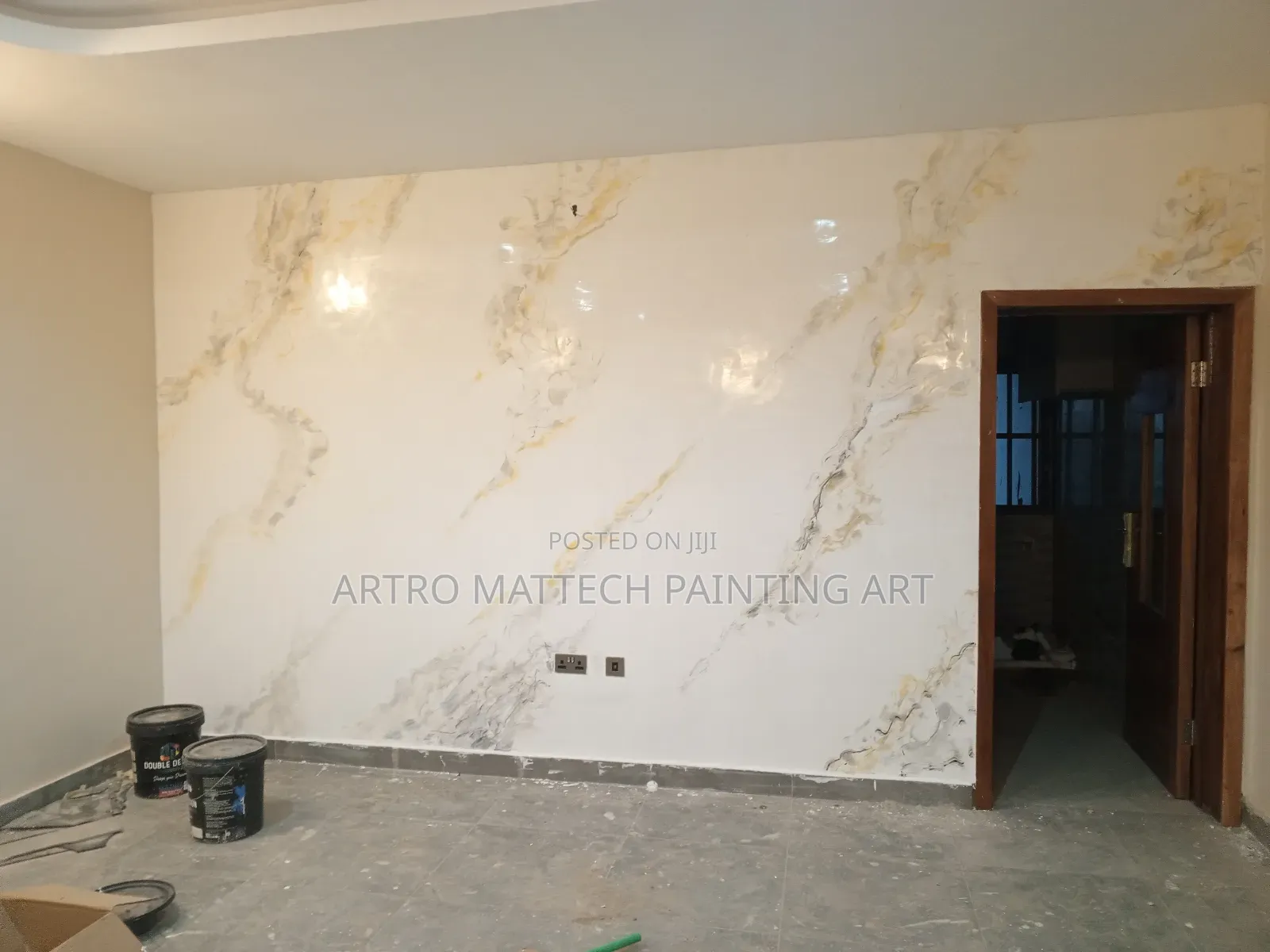 Glassy Stucco, Blends and Smooth Designs/Painting
