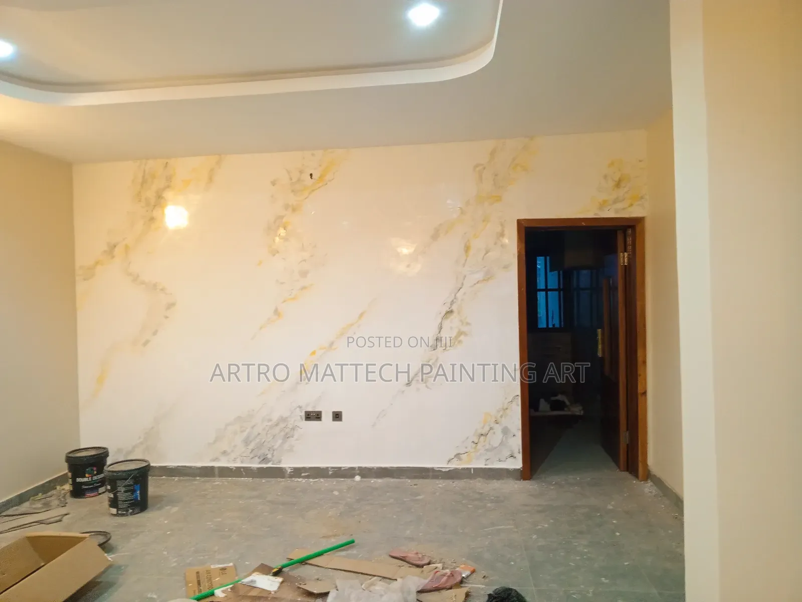 Glassy Stucco, Blends and Smooth Designs/Painting
