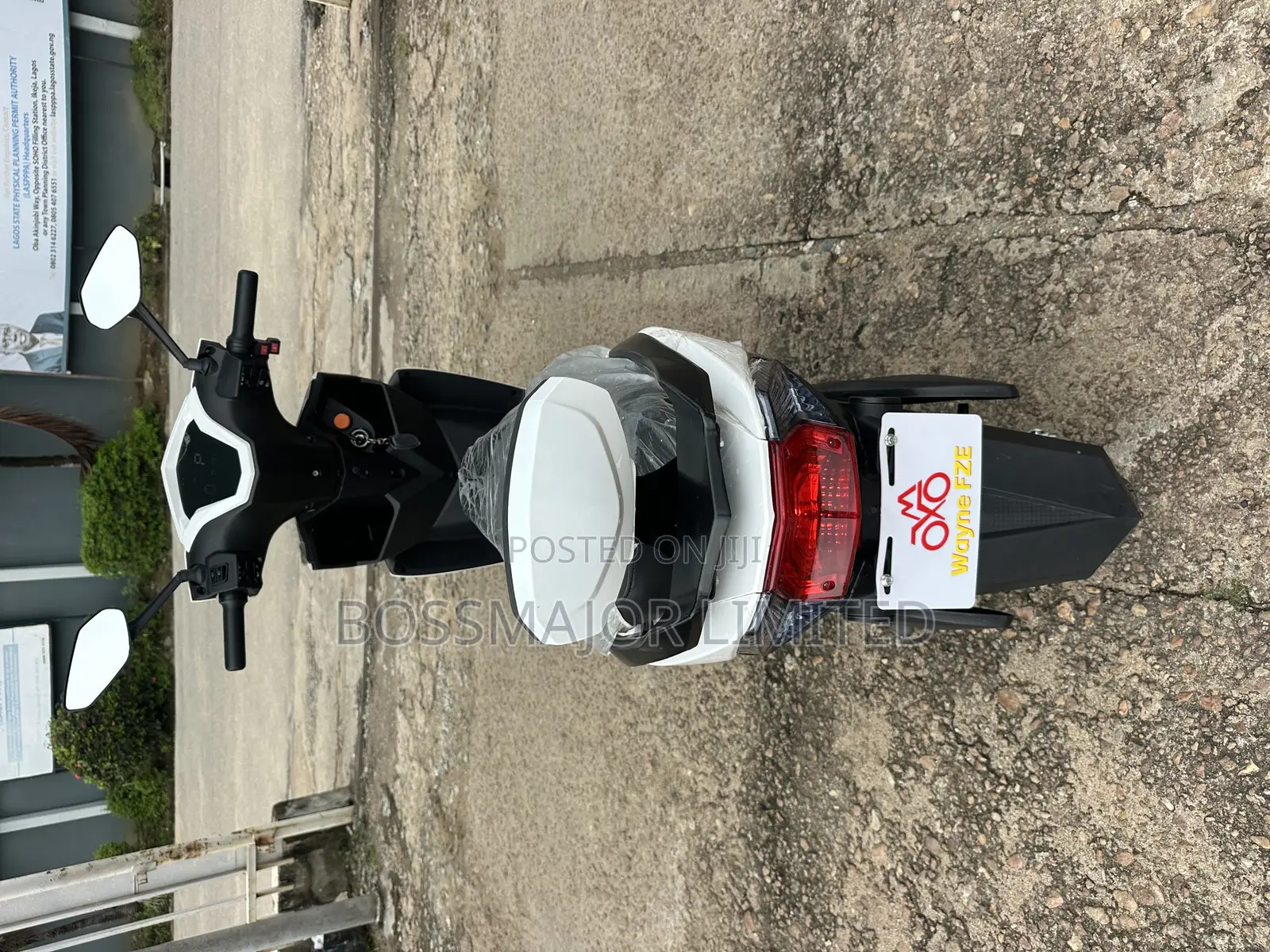 New Motorcycle 2025 White
