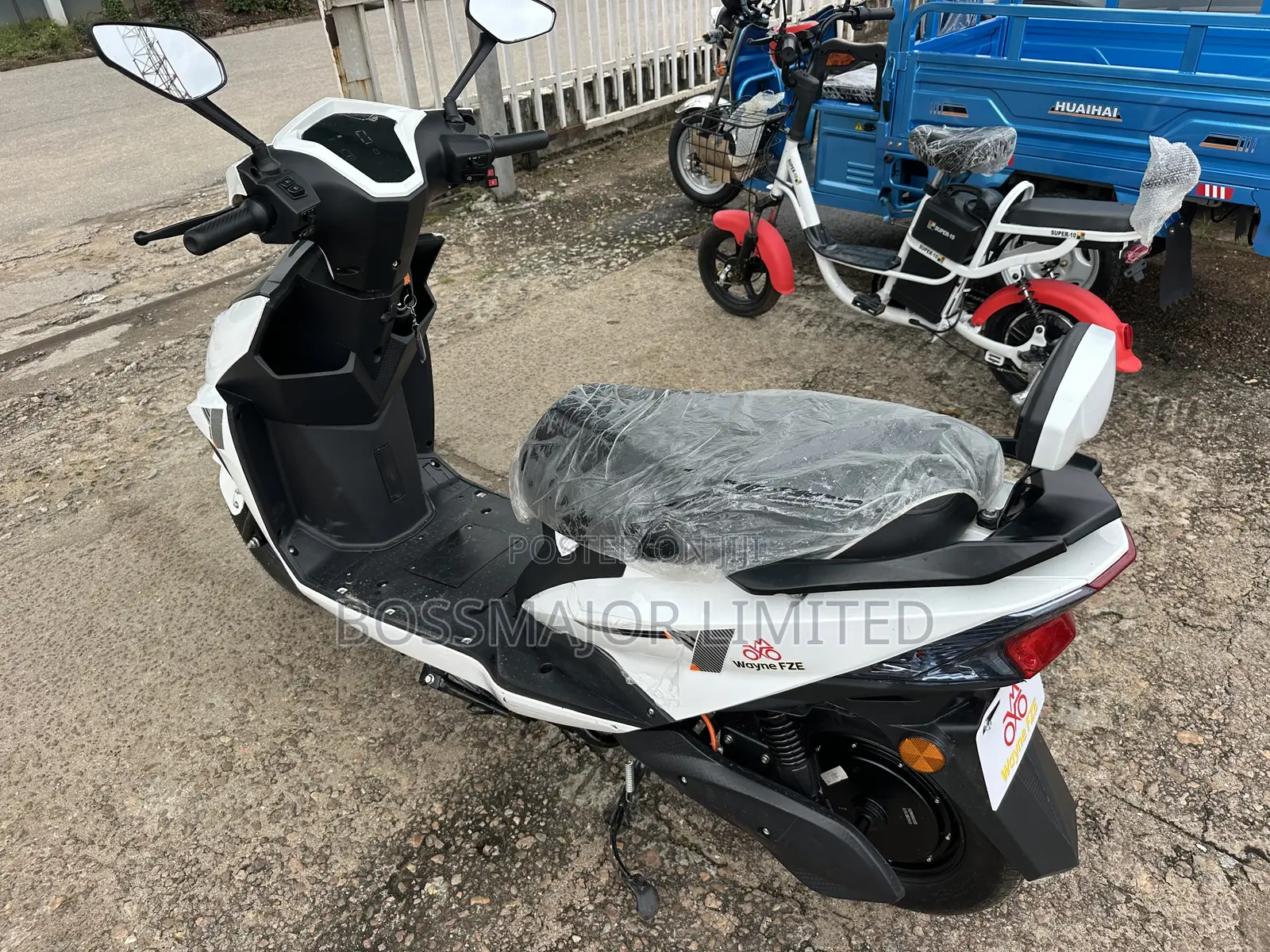 New Motorcycle 2025 White