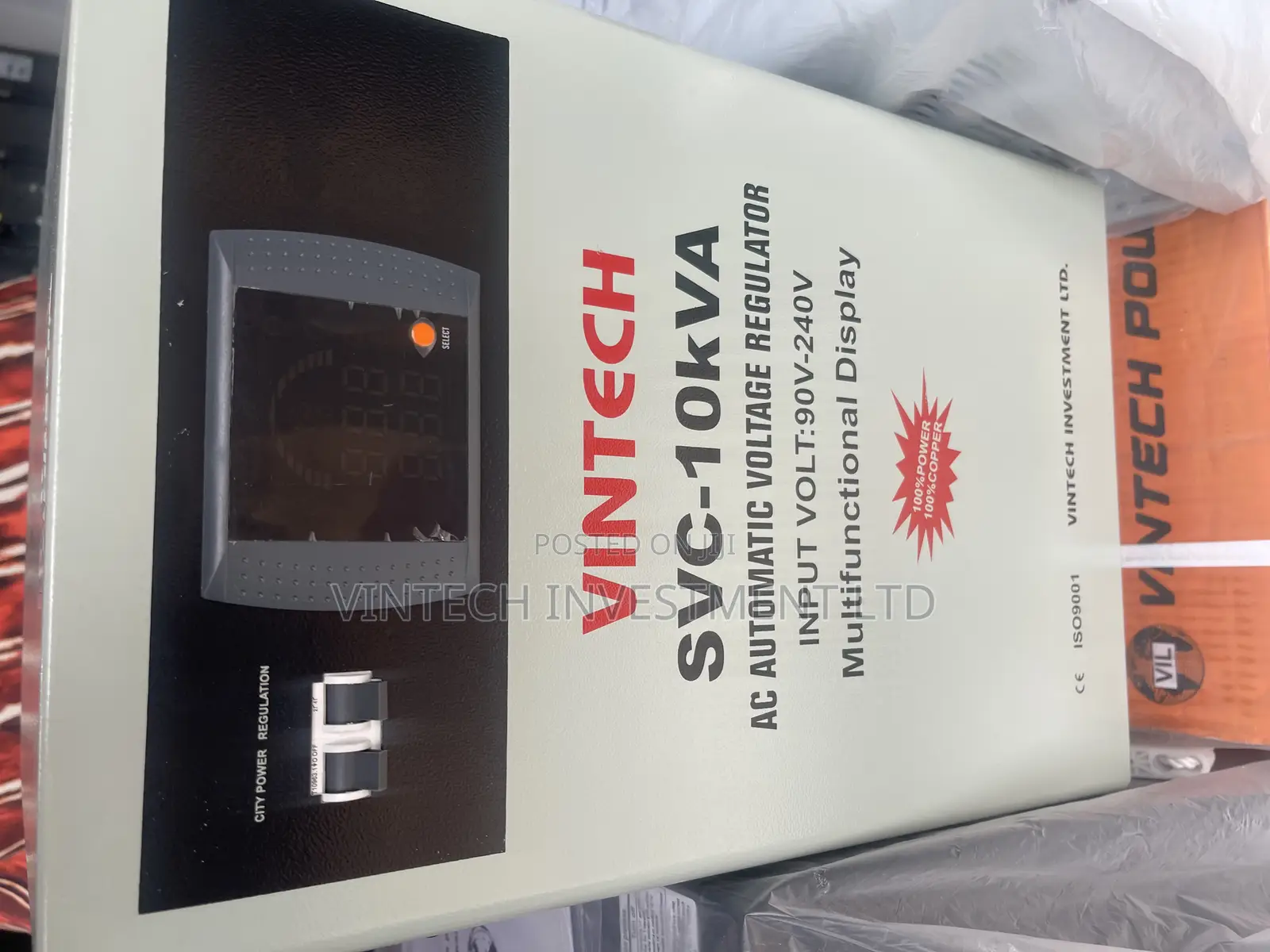 Vintech 10kva Industrial Automatic Voltage Stabilizer