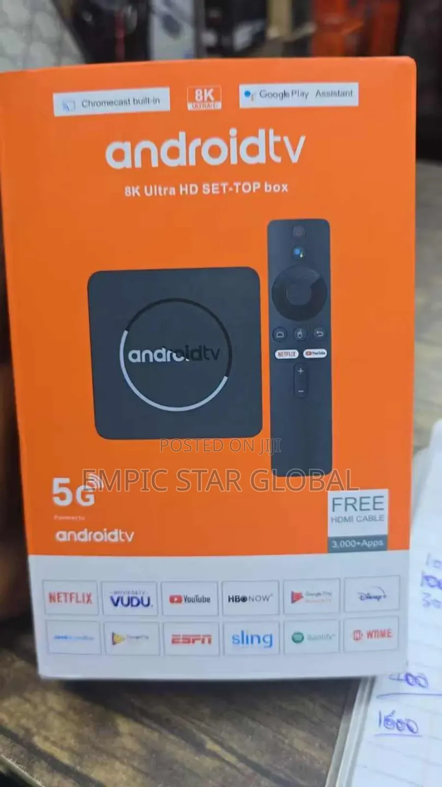 Android Tv 8k Ultra Hd Set-top Box