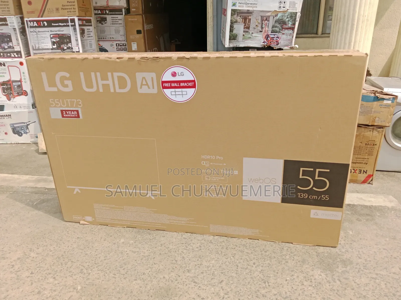 Lg Television 55inch Smart 2years Warranty