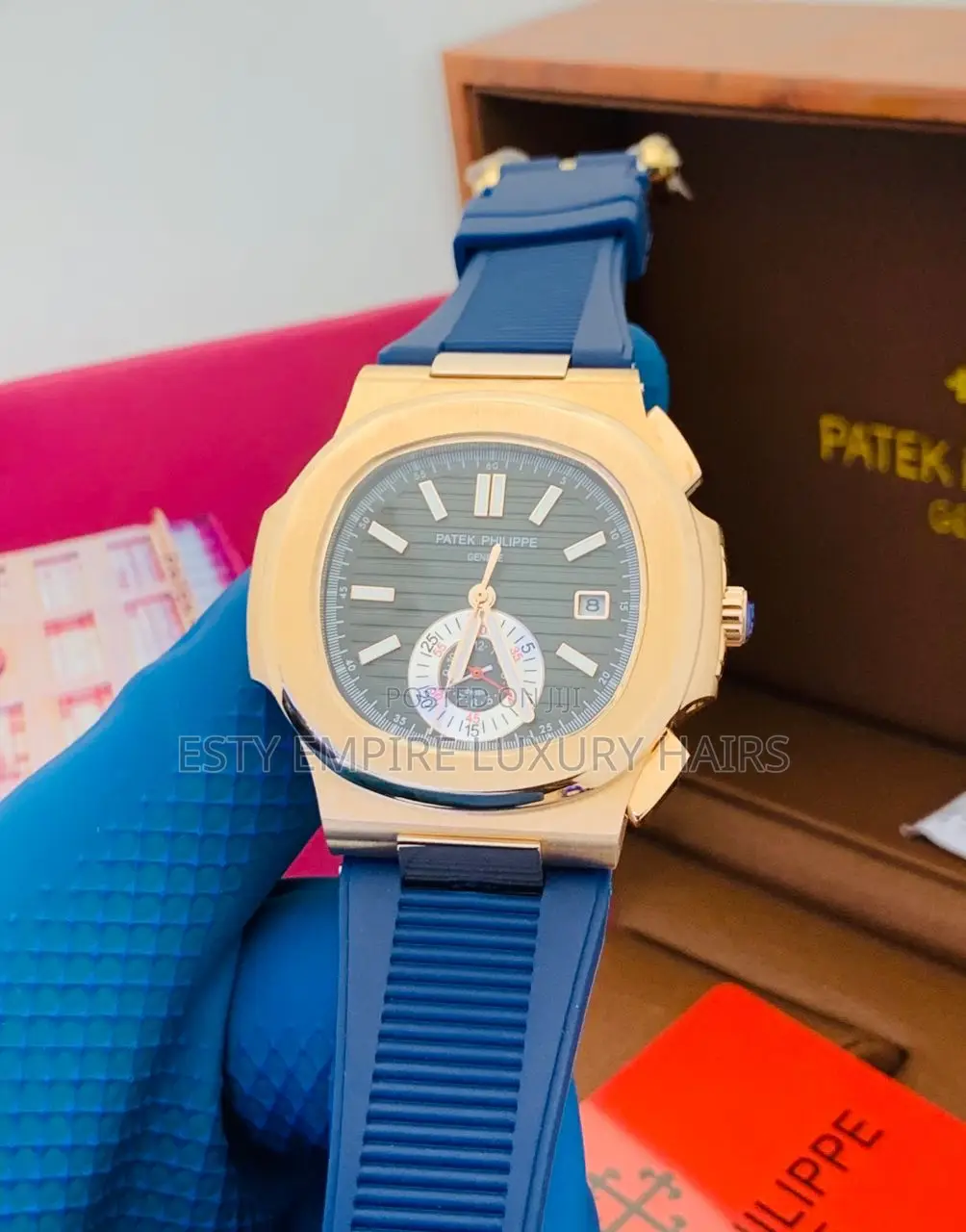 High Quality Luxury Patek Philippe Rubber Wristwatch