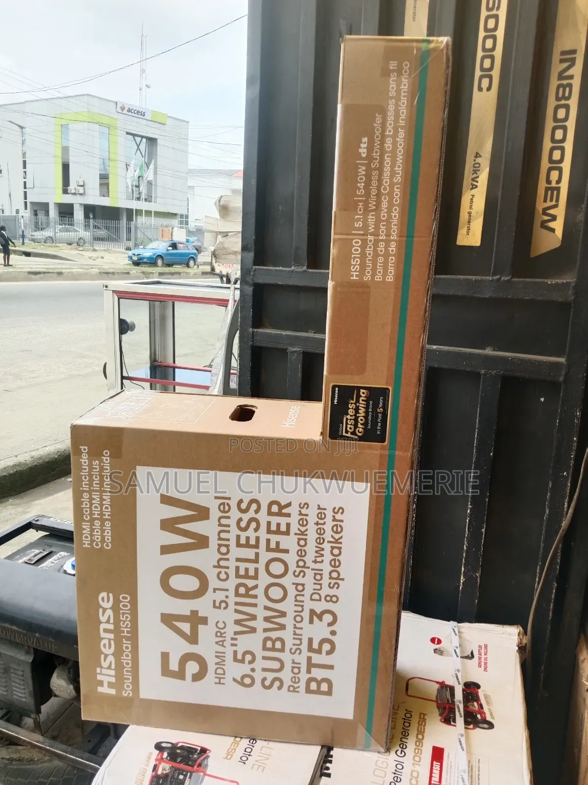 Hisense Sound Bar 540w 1year Warranty