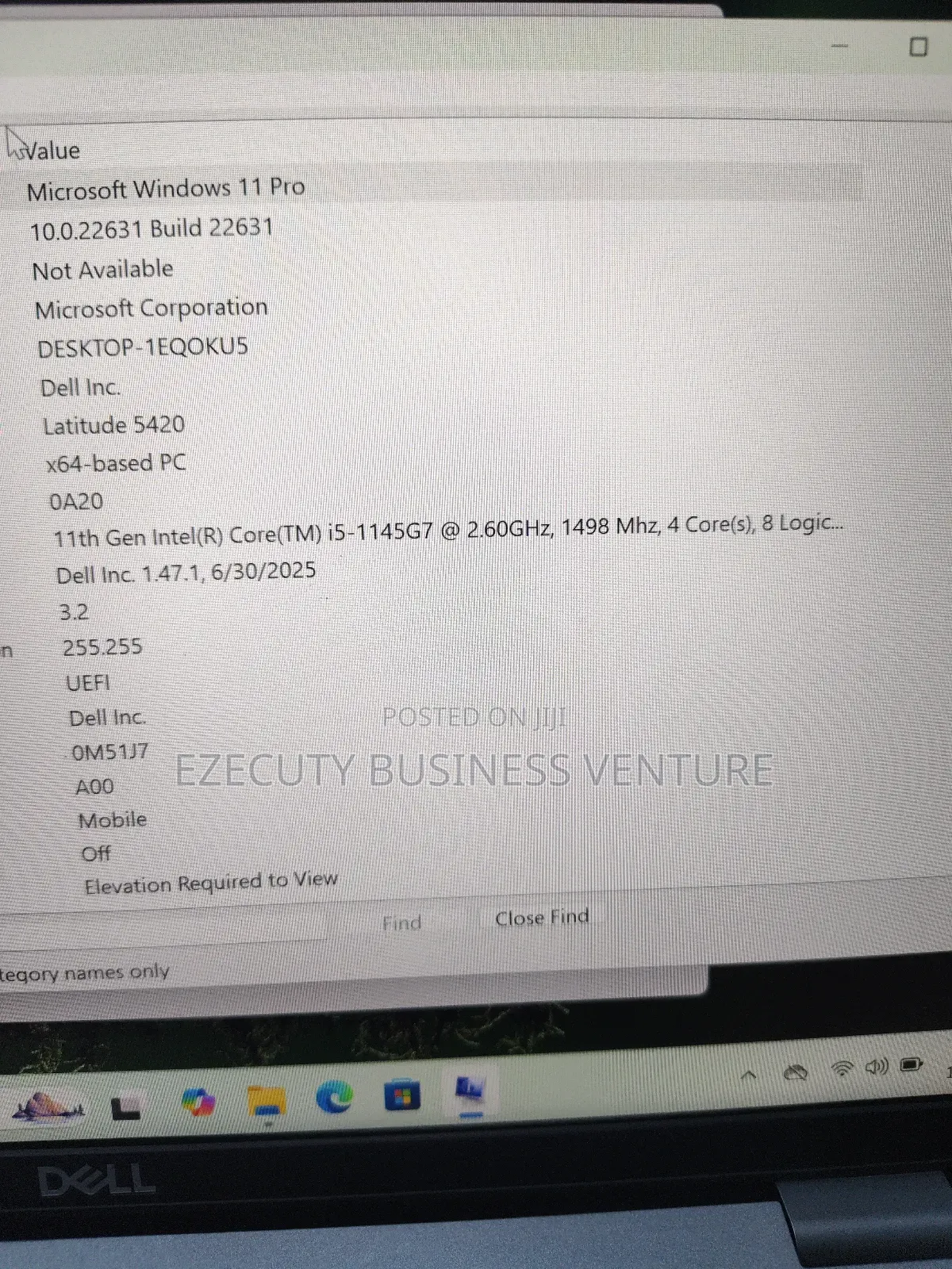 Laptop Dell Latitude 5420 16GB Intel Core I5 SSD 256GB