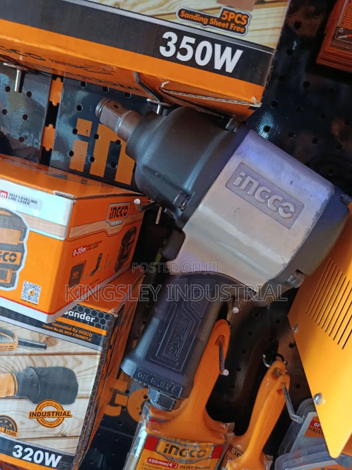Air Powered 3⁄4 Impact Wrench Machine