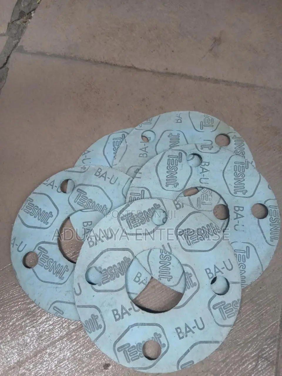 Full Face Non-Asbestos Fiber Paper Gasket Flange [4*150*2mm Thickness