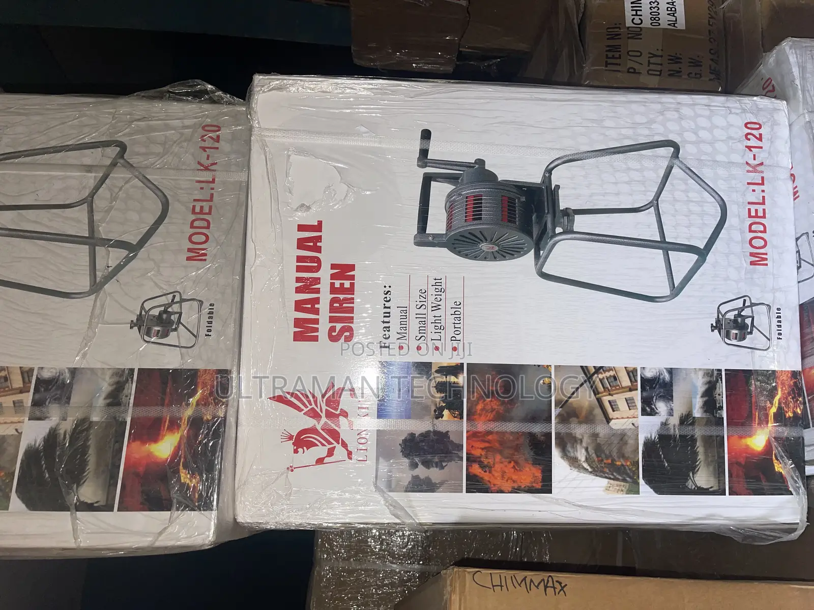 Manual Industrial Siren (Lk - 120) Flexible